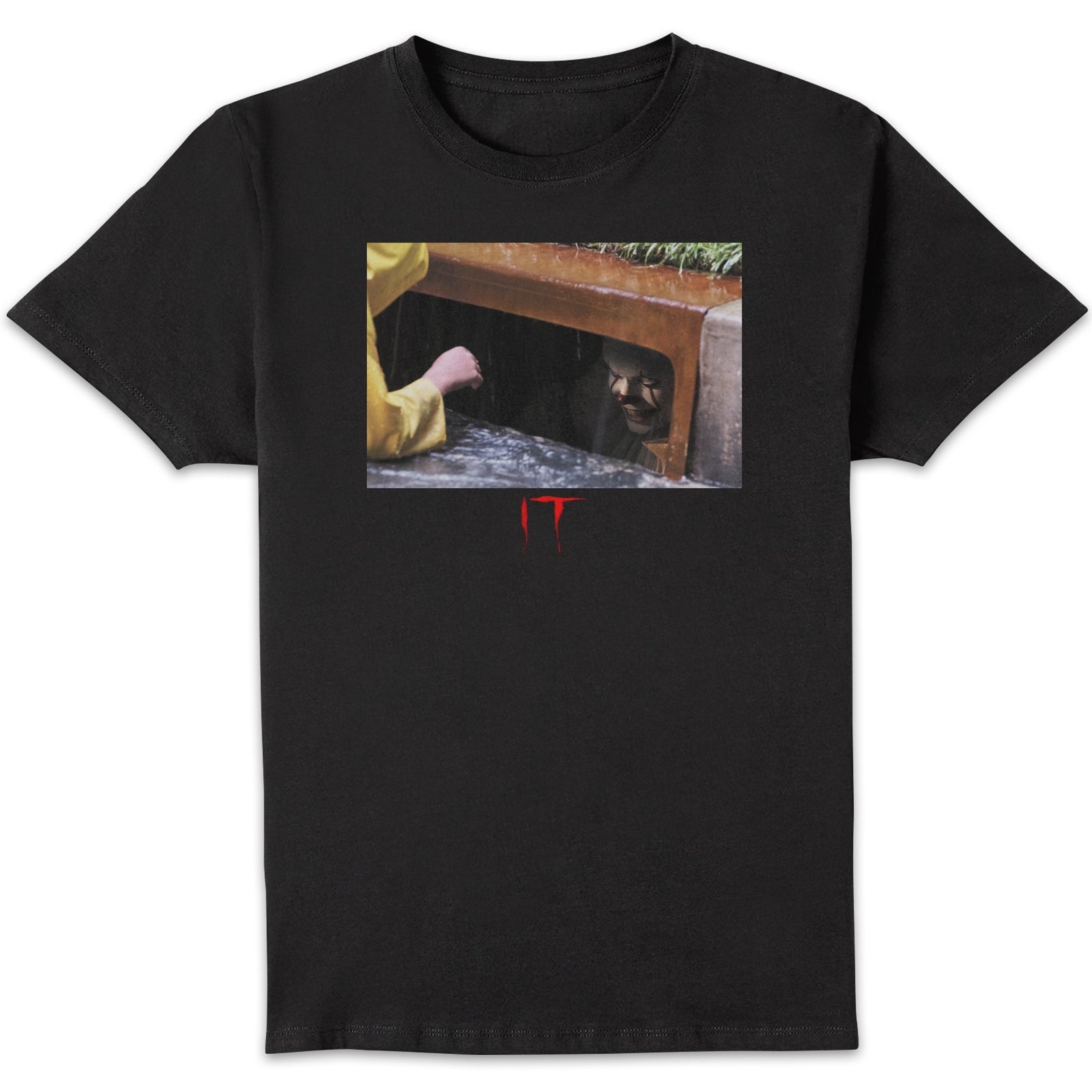 IT Chapter 1 (2017) Pennywise Men's T-Shirt - Black - L