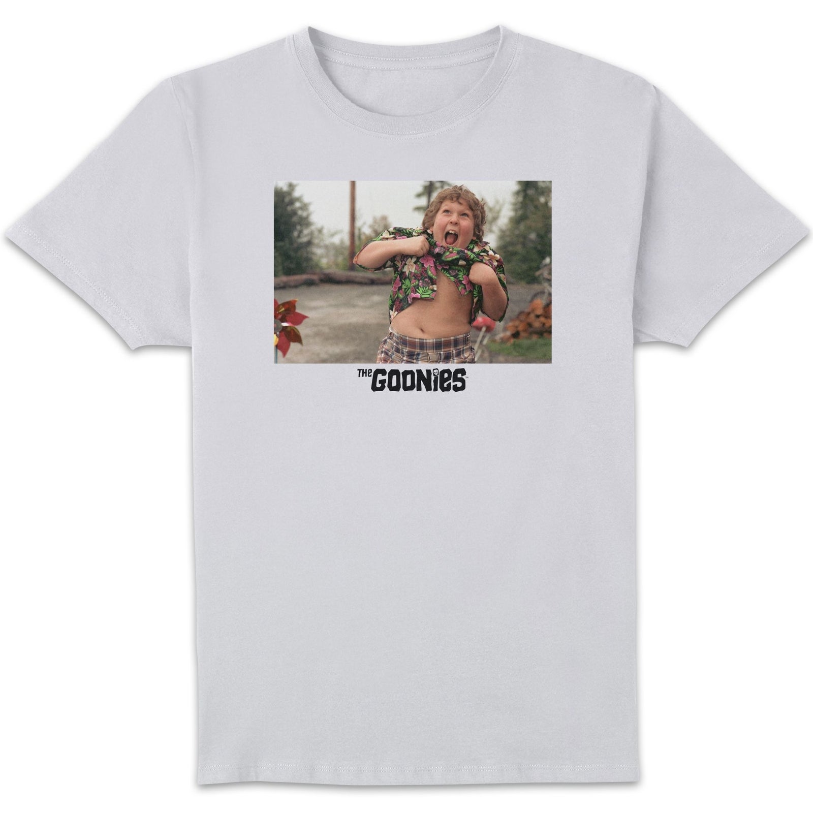 The Goonies Chunk Men's T-Shirt - White - L