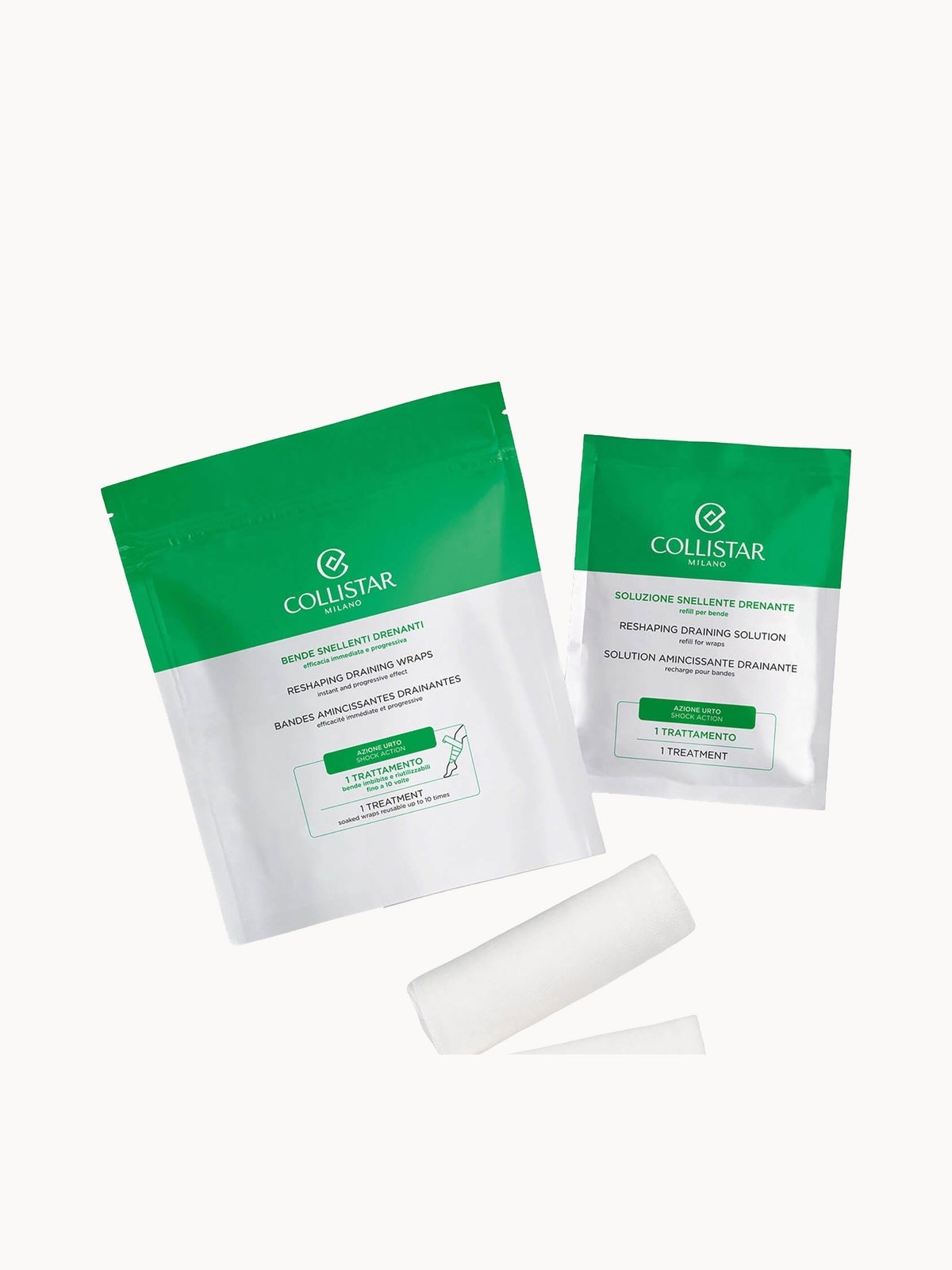 Collistar Reshaping Draining Wraps 2 x 100ml Instant And Progressive Effect 200ml