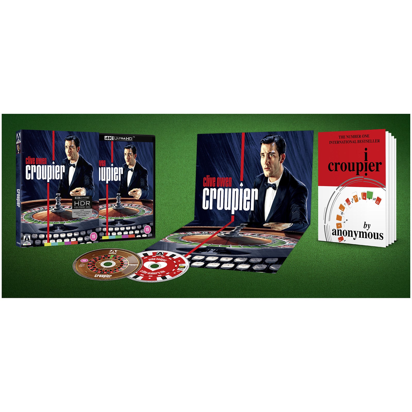 Arrow Video Croupier Limited Edition 4K Uhd