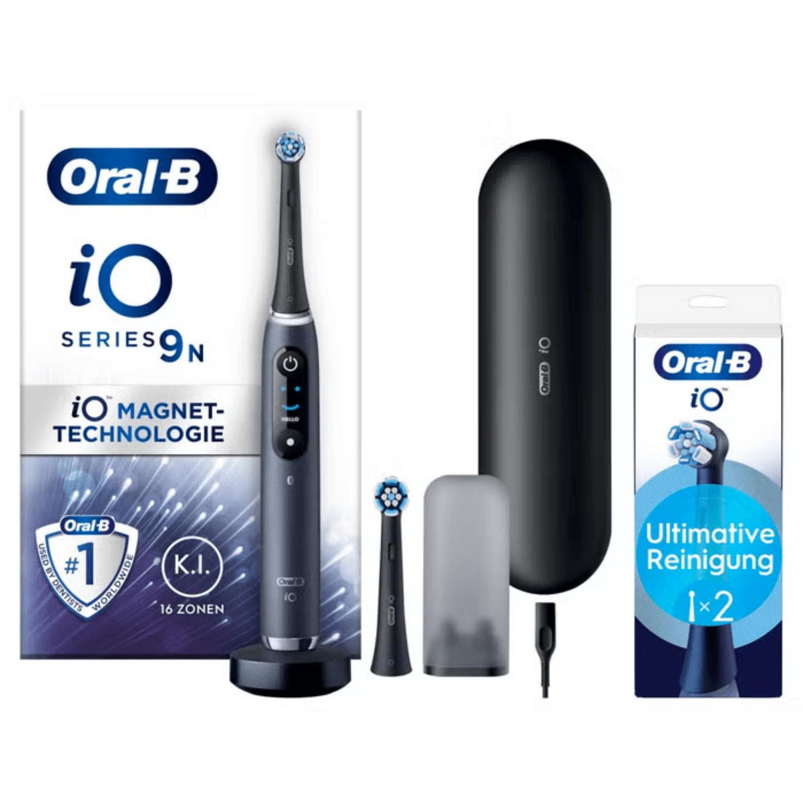 iO Series 9N sw Onyx  - Oral-B Zahnbürste Magnet-Technologie iO Series 9N sw Onyx - Image 10