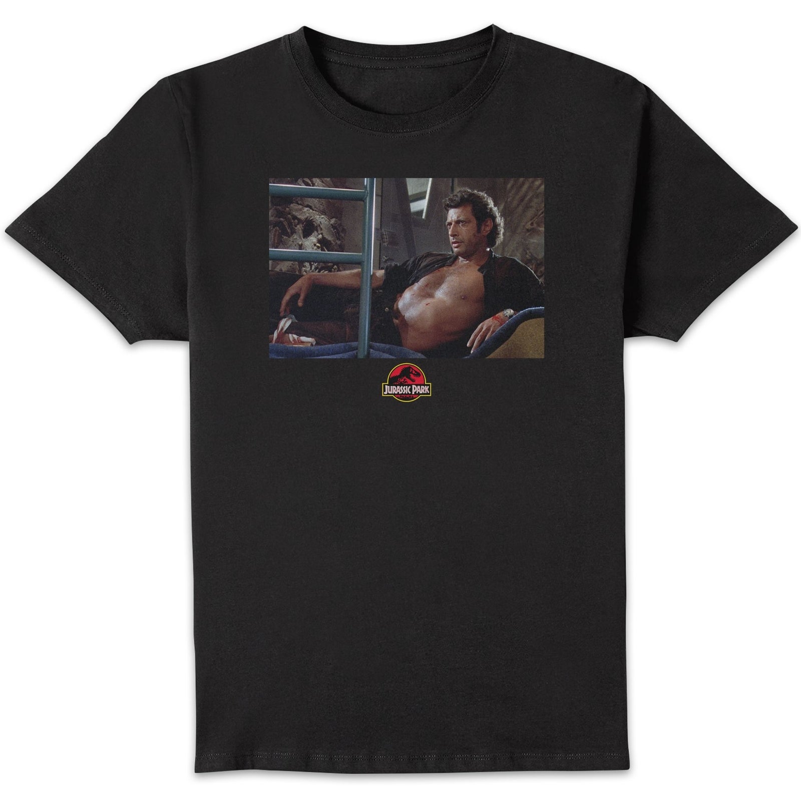 Jurassic Park Jeff Goldblum Unisex T-Shirt - Black - L