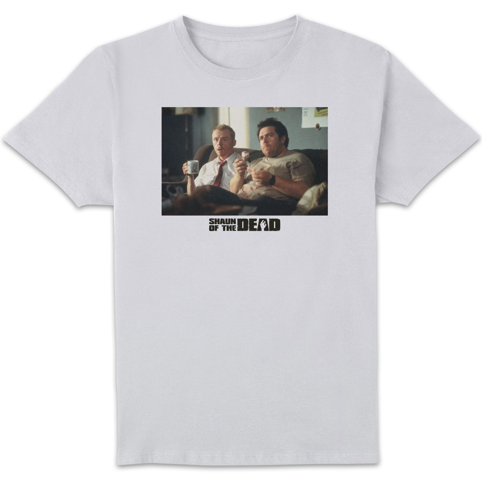 Shaun of the Dead Crisis Worsens Unisex T-Shirt - White - XL