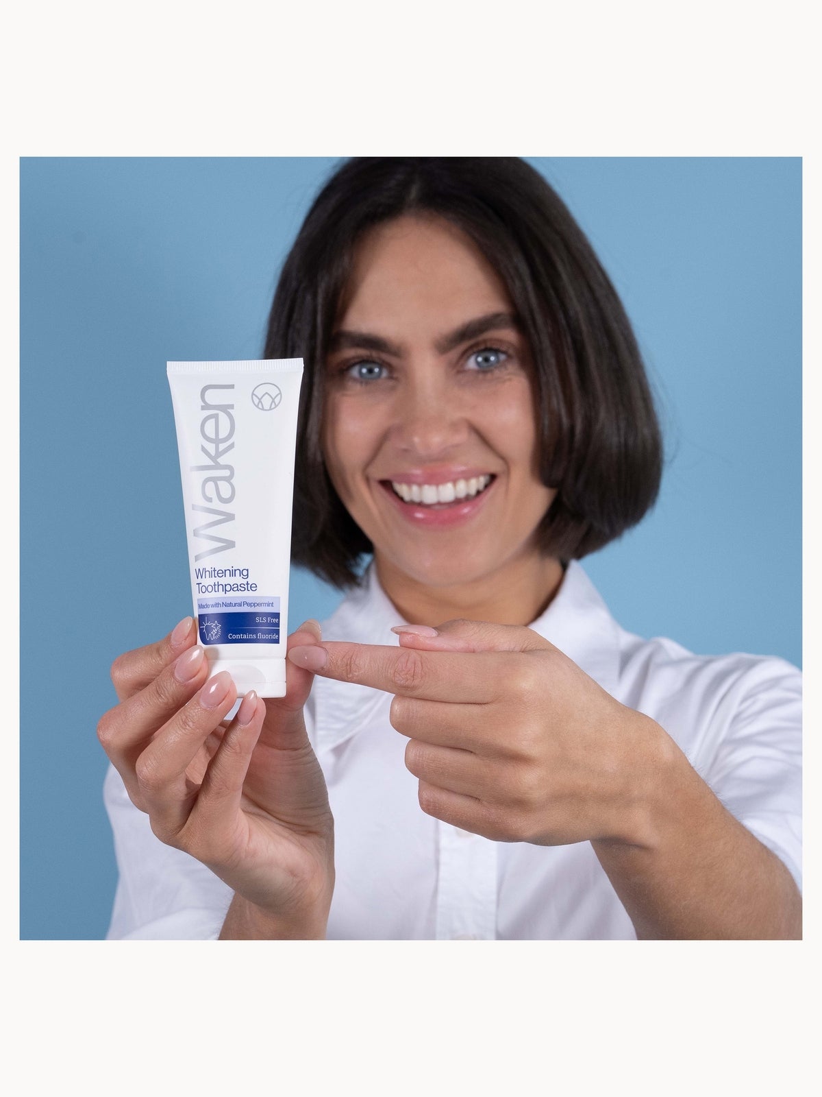Waken Peppermint Whitening Toothpaste 75ml 4