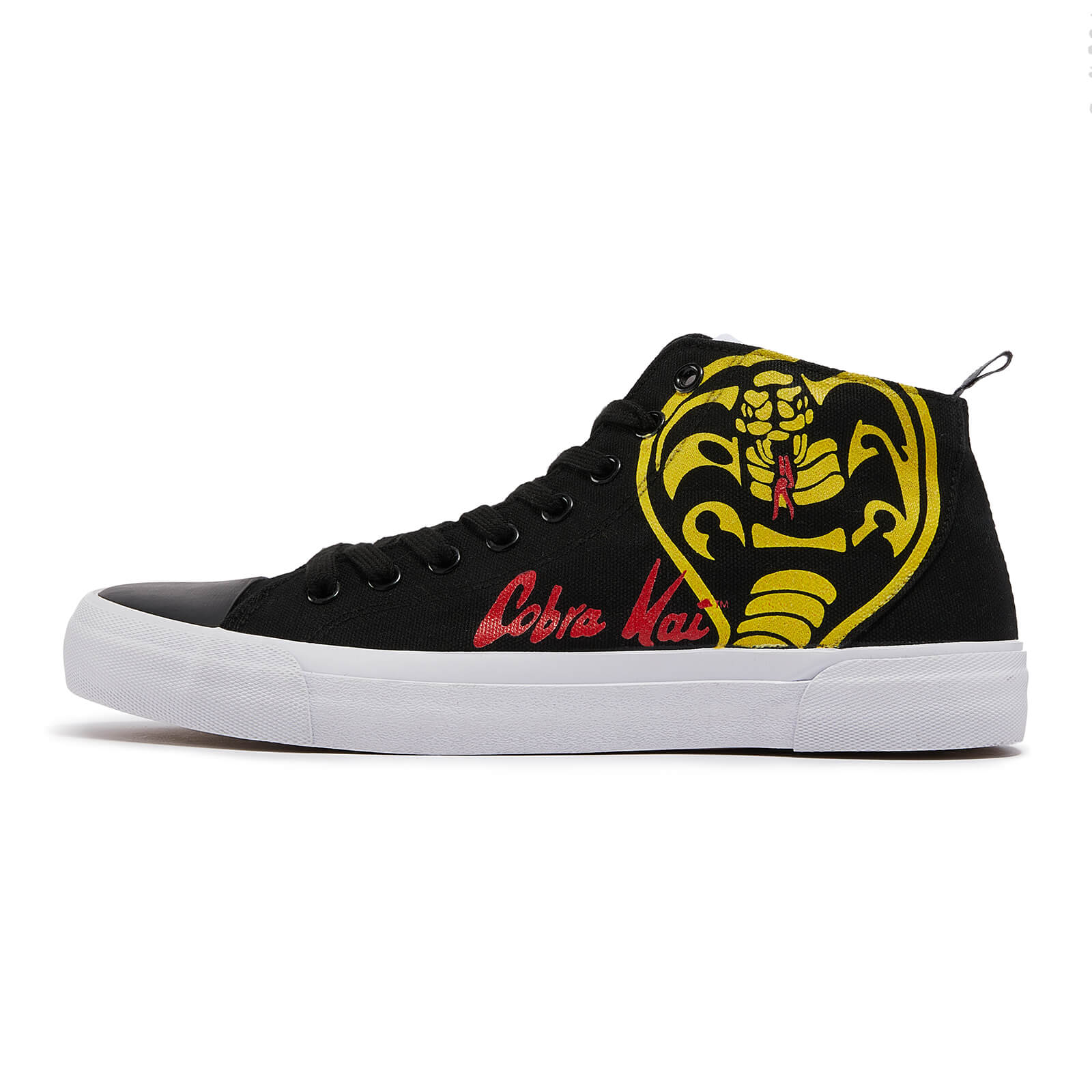 Akedo x Cobra Kai High Top - Black - UK 10 / EU 44.5 / US Men's 10.5 / US Women's 12