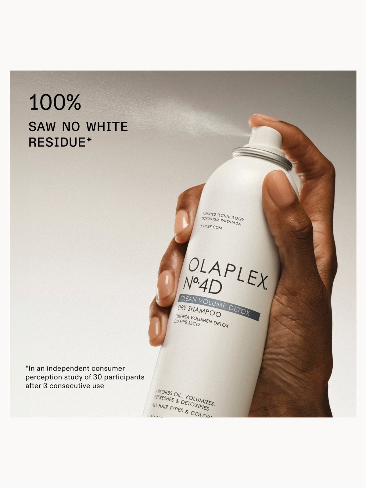 Olaplex No.4D Clean Volume Weightless Oil-Absorption Detox Dry Shampoo 250ml 3