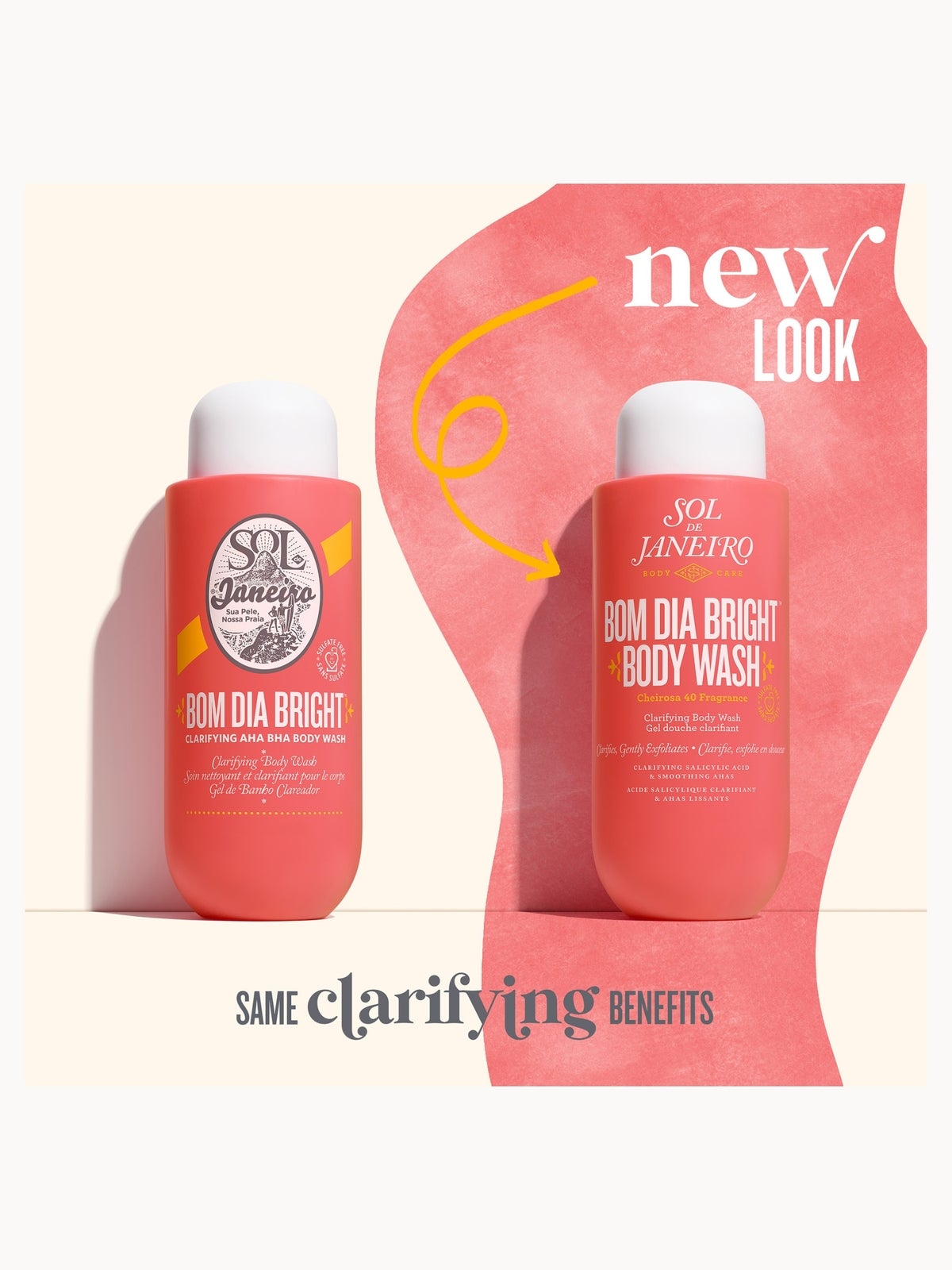 Sol de Janeiro Bom Dia Bright Clarifying AHA BHA Body Wash 90ml 2