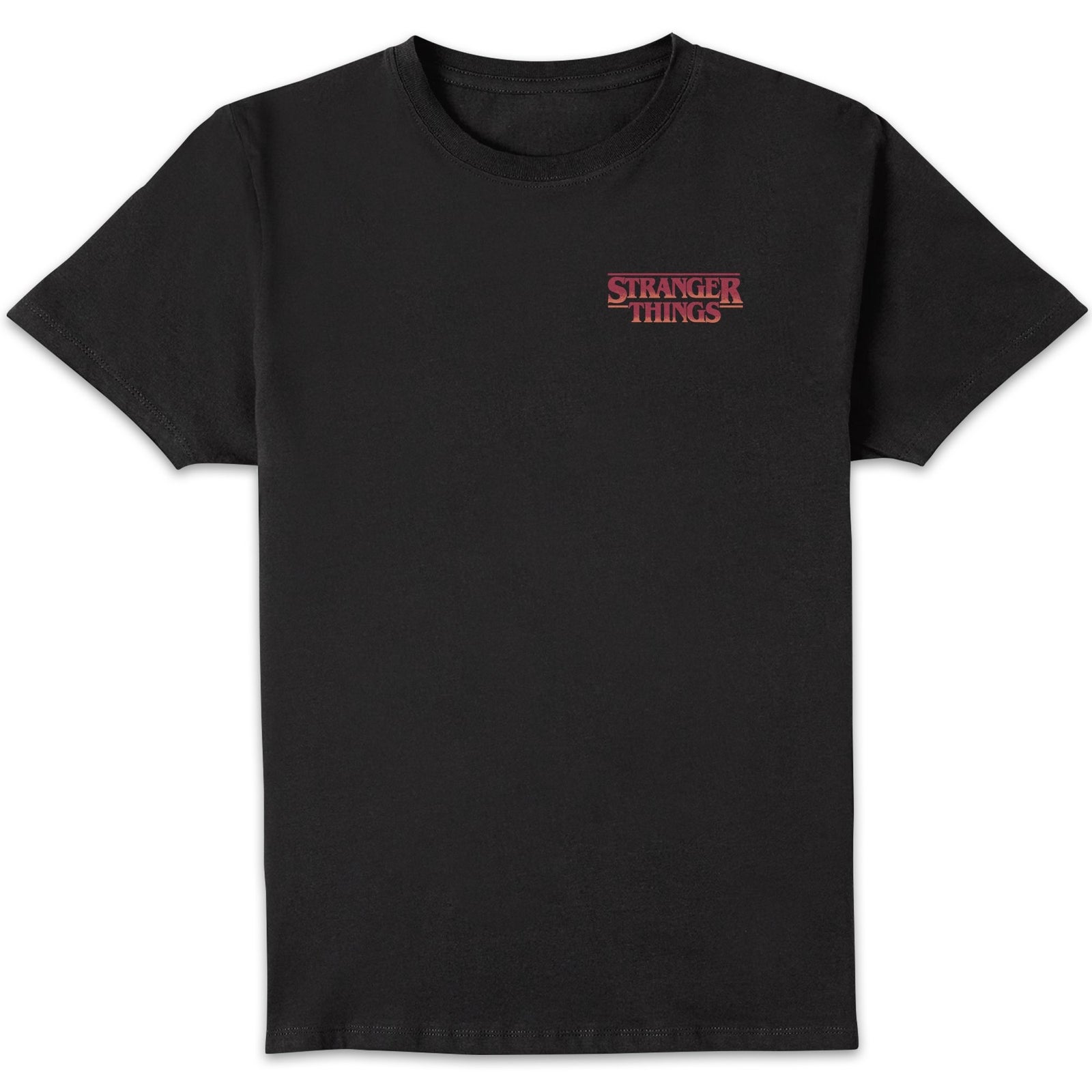 Stranger Things x Alex Hovey Logo Four Seasons Men's T-Shirt - Black - 3XL
