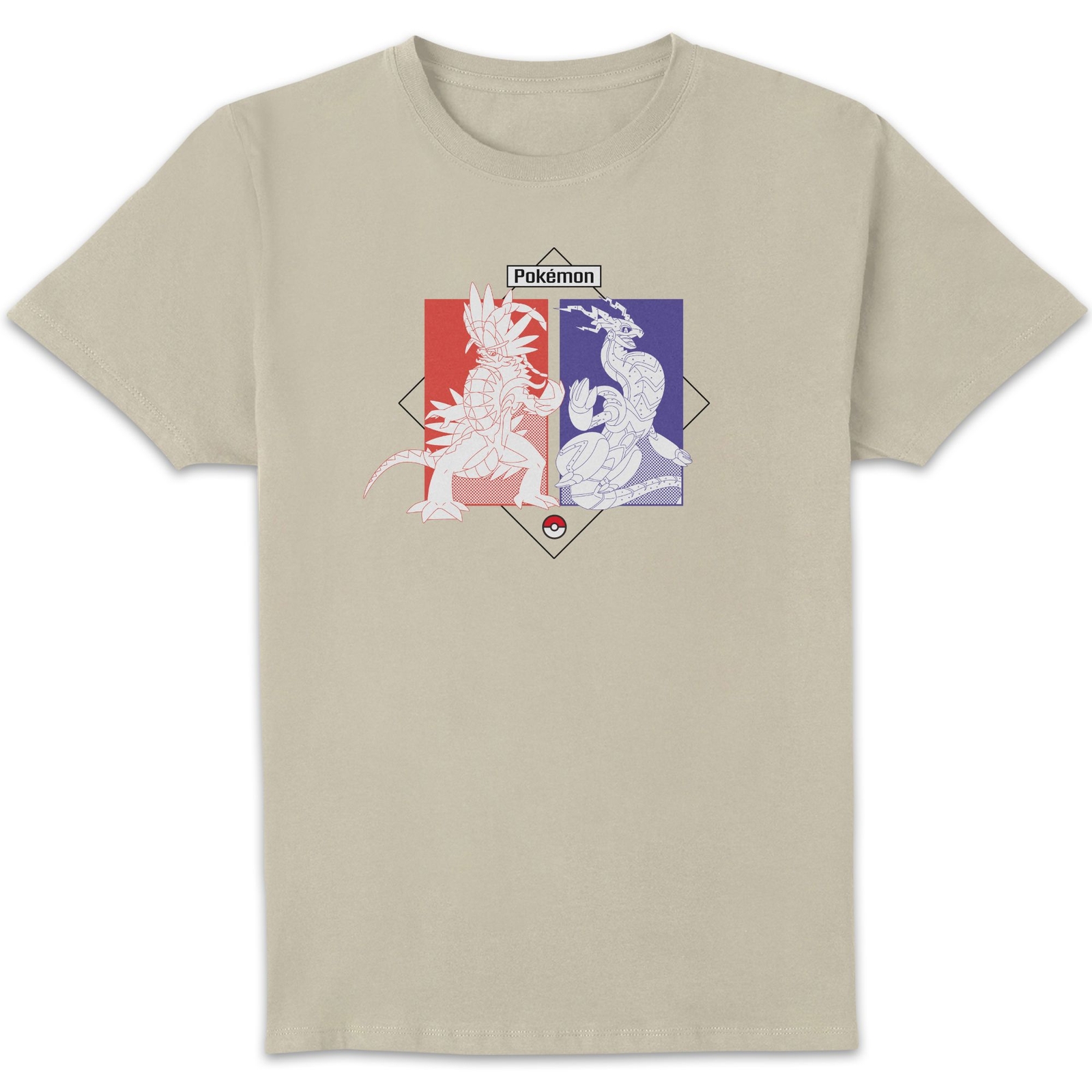 Pokemon Legendary Unisex T-Shirt - Crème - L
