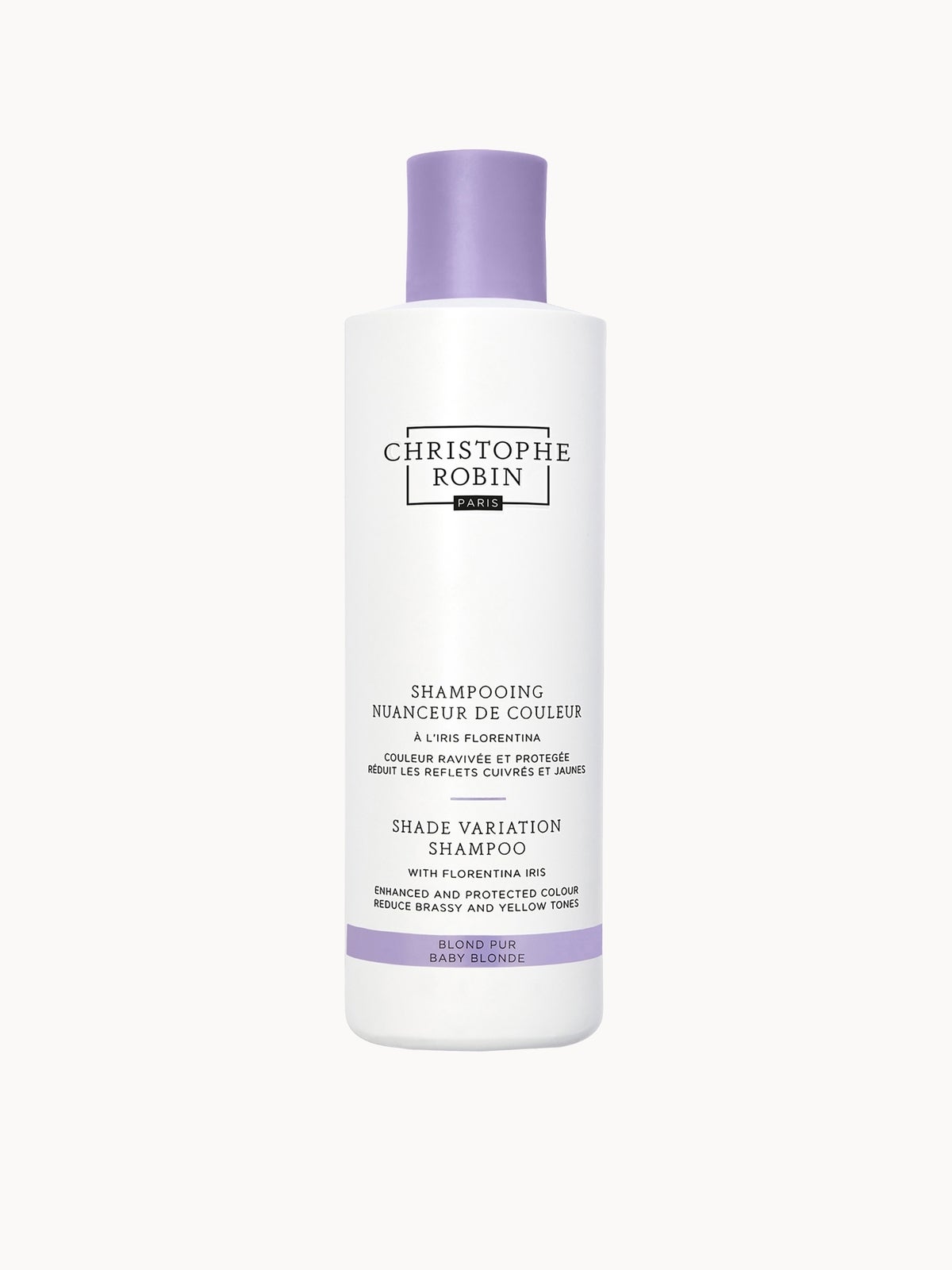 Christophe Robin Shade Variation Shampoo with Florentina Iris 250ml