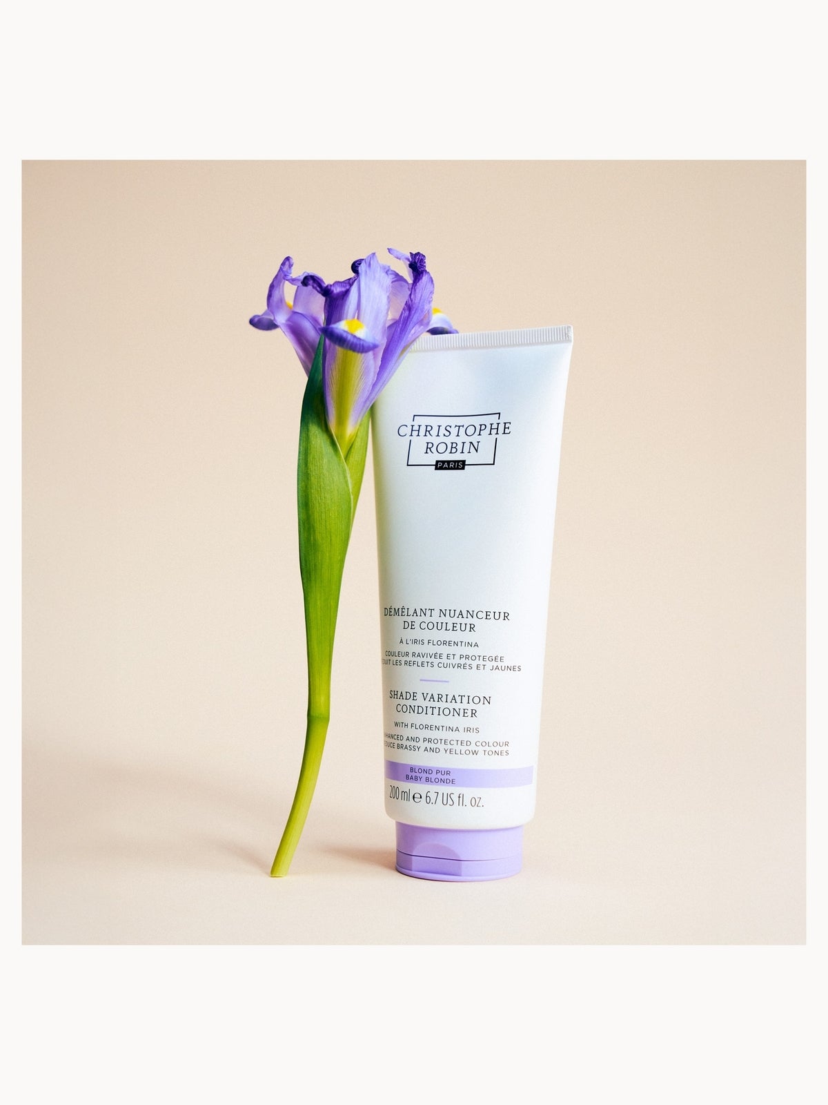Christophe Robin Shade Variation Conditioner with Florentina Iris 200ml 2