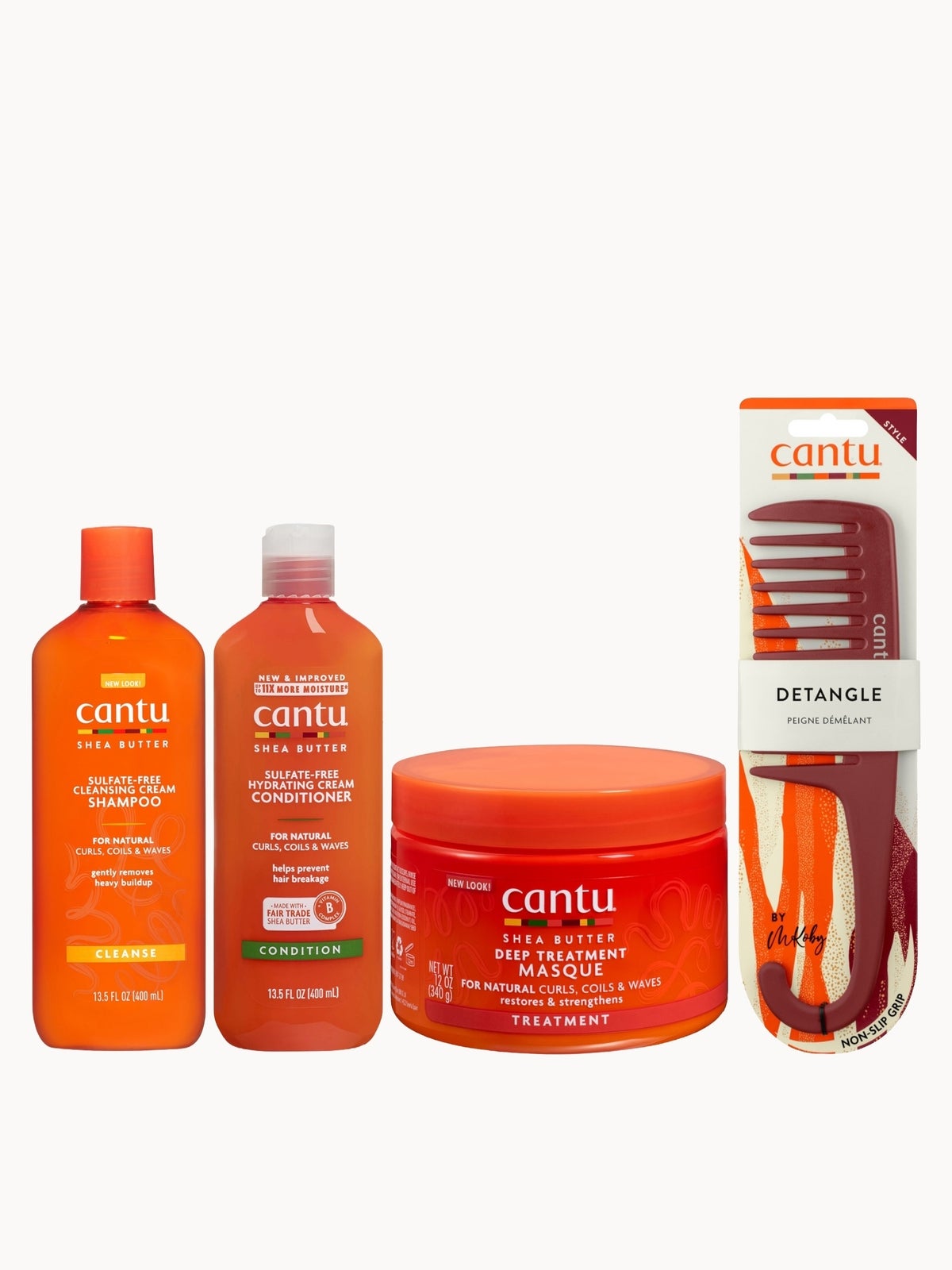 Cantu Wash Day Essentials Bundle (Worth £27.00)