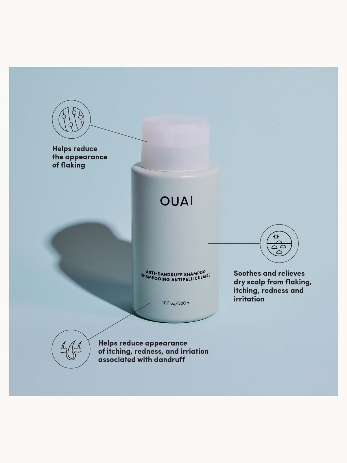 OUAI Anti-Dandruff Shampoo 300ml 4