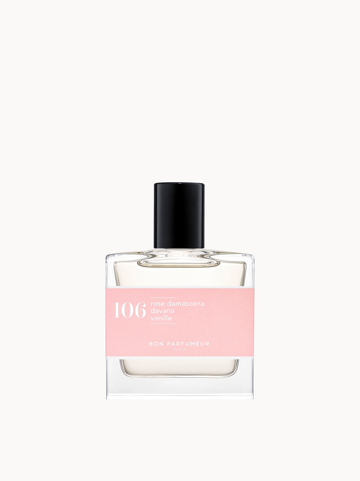 Bon Parfumeur 106 Damascena Rose, Davana, Vanilla Eau de Parfum 30ml