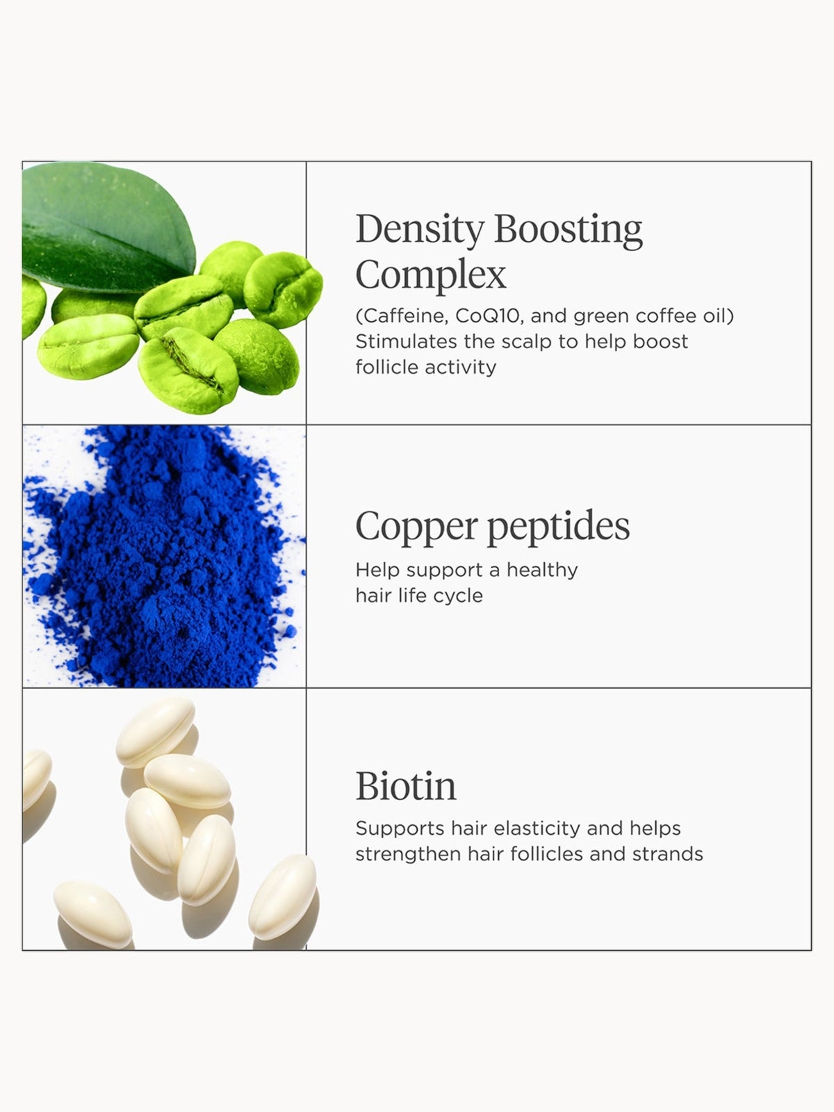 Briogeo Destined for Density MegaStrength+ Caffeine and Biotin Peptide Density Serum 45ml 4