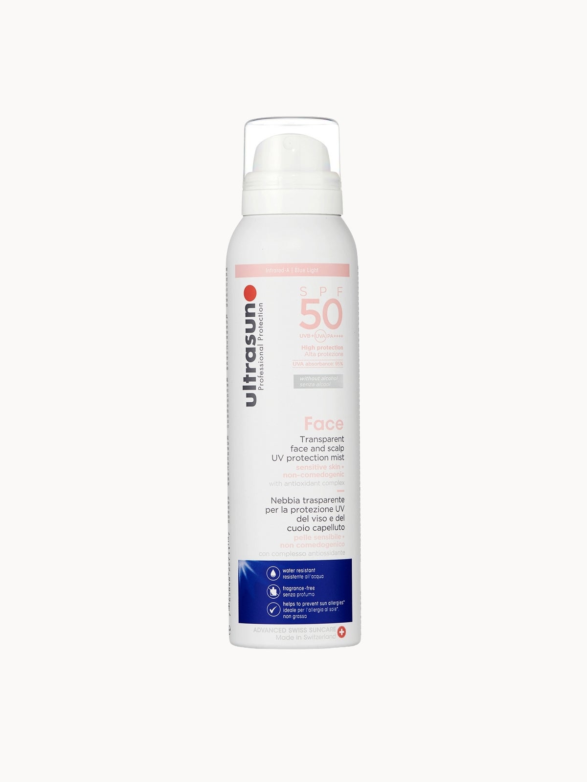 Ultrasun UV Face and Scalp Mist SPF50 150ml