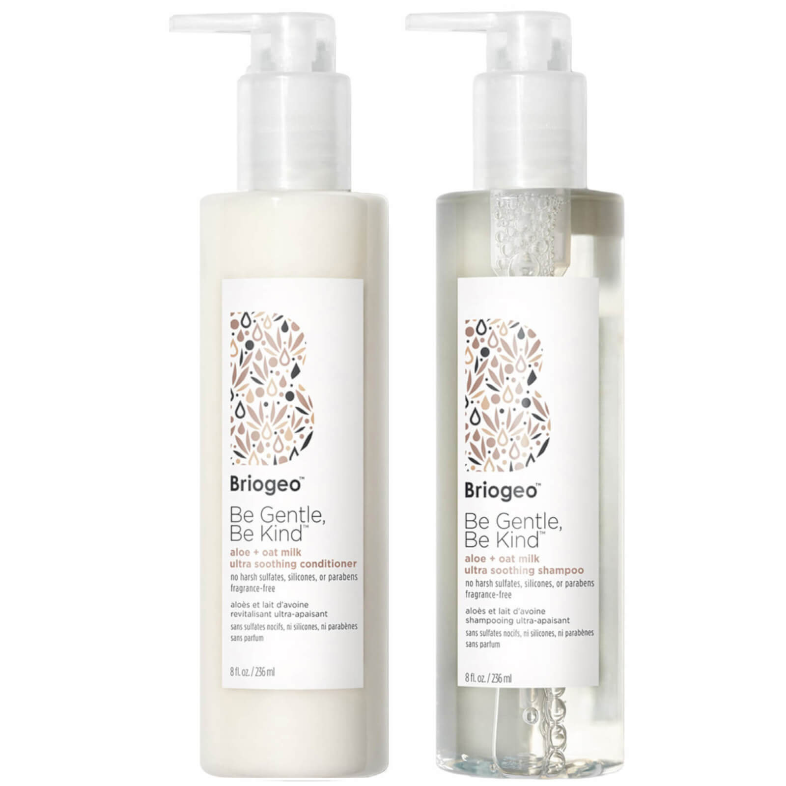 Briogeo Be Gentle Be Kind Superfood Aloe and Oat Shampoo and Aloe and Oat Conditioner 236ml Duo - Image 1