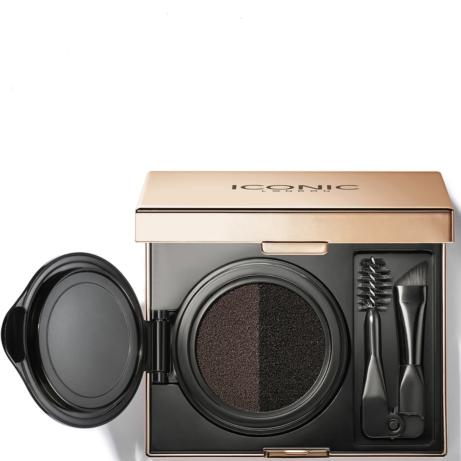 ICONIC London Eyebrow Cushion Polvere sopracciglia in 2 Colori 2 ml (varie tonalità) - Black Brown