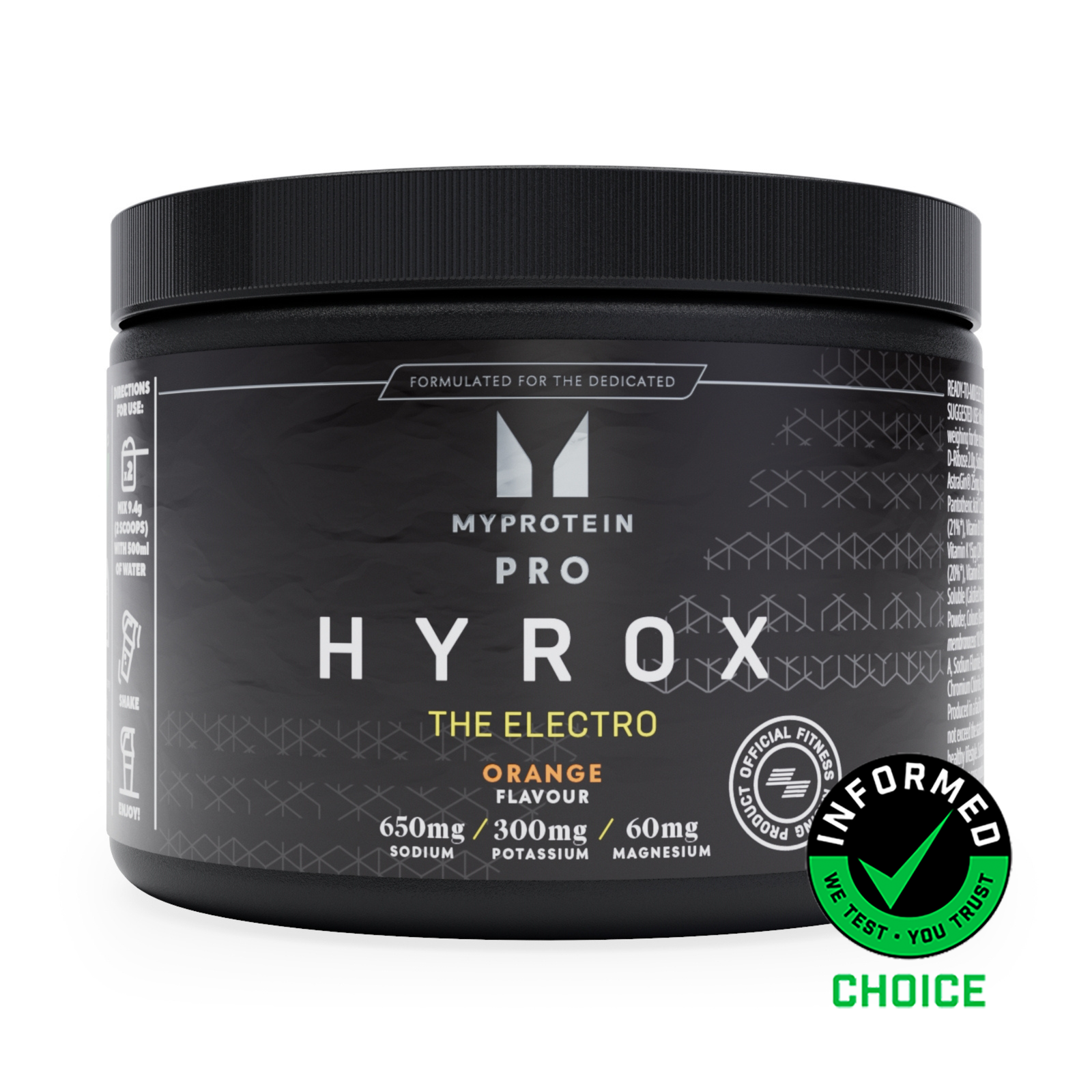 Myprotein UK MyPRO THE Electro - HYROX | Electrolyte Powder - 30servings - Orange