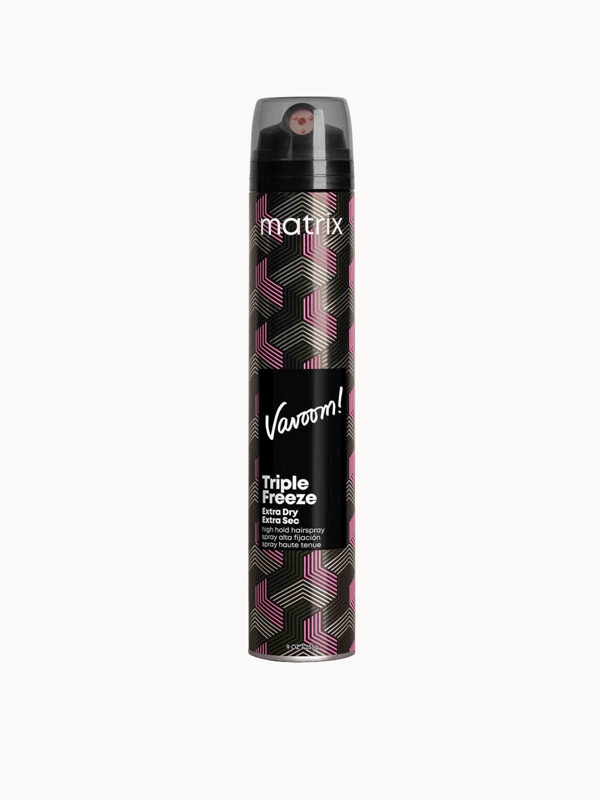 Matrix Vavoom Triple Freeze Extra Dry High Hold Hairspray for Long Lasting Lift 300ml