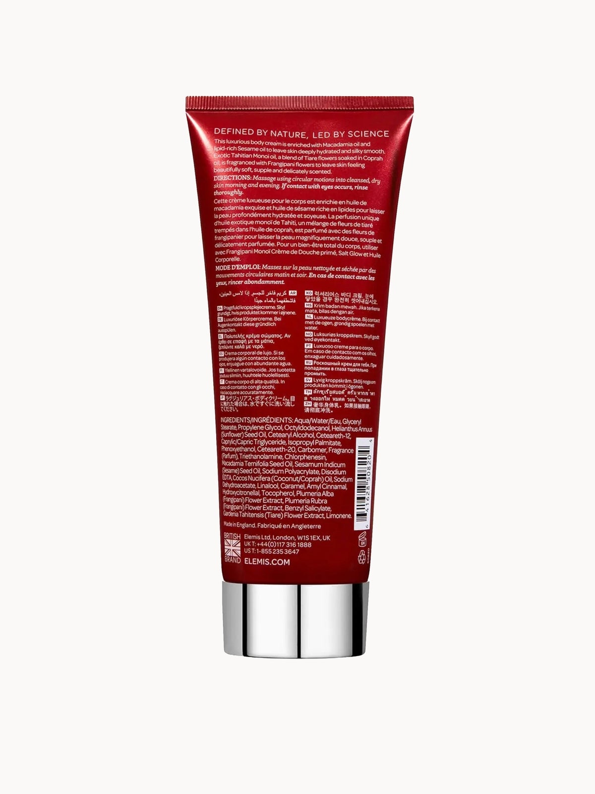Elemis Frangipani Monoi Body Cream 200ml 3