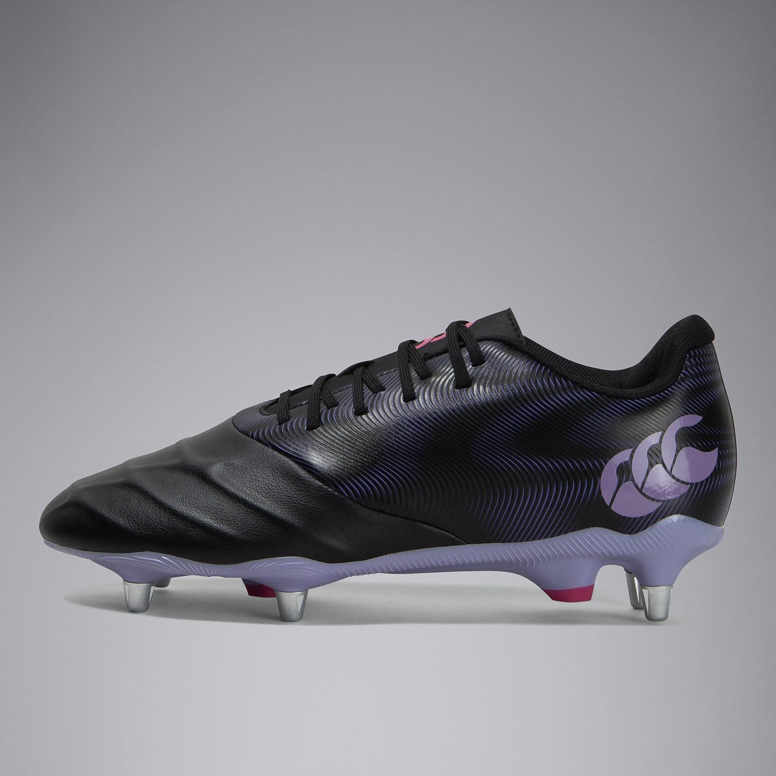 Adult Unisex Phoenix Genesis Team Soft Ground Boots Black/Purple