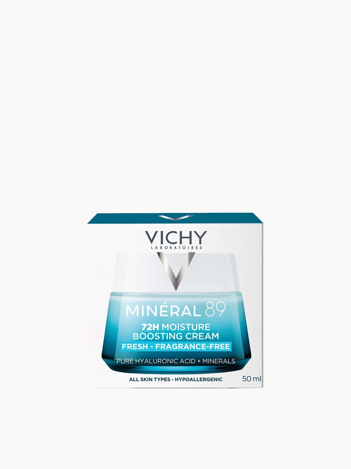 Vichy Minéral 89 72Hr Hyaluronic Acid and Squalane Moisture Boosting Cream 50ml 2