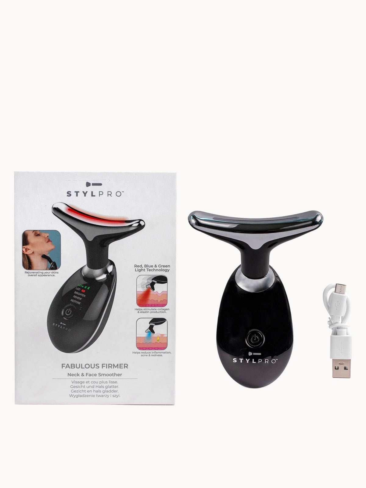 StylPro LED Neck and Face Massager 2