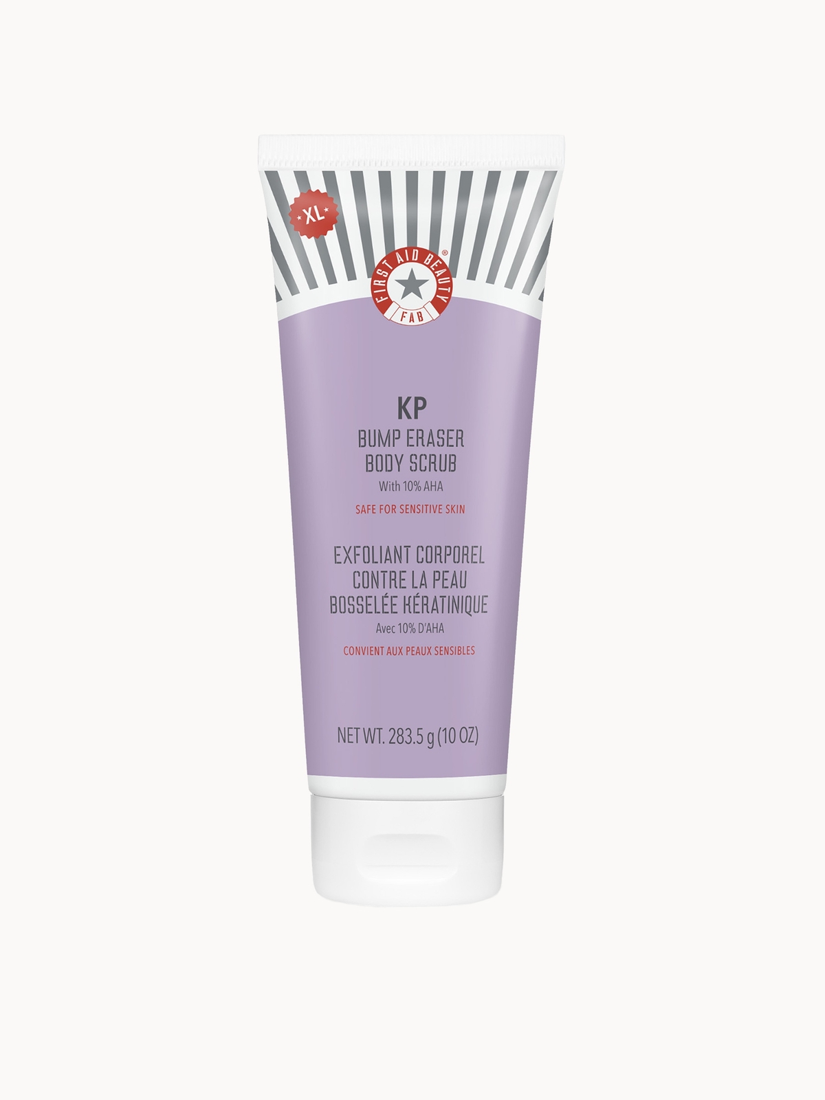 First Aid Beauty KP Bump Eraser Body Scrub with 10% AHA 283.5g
