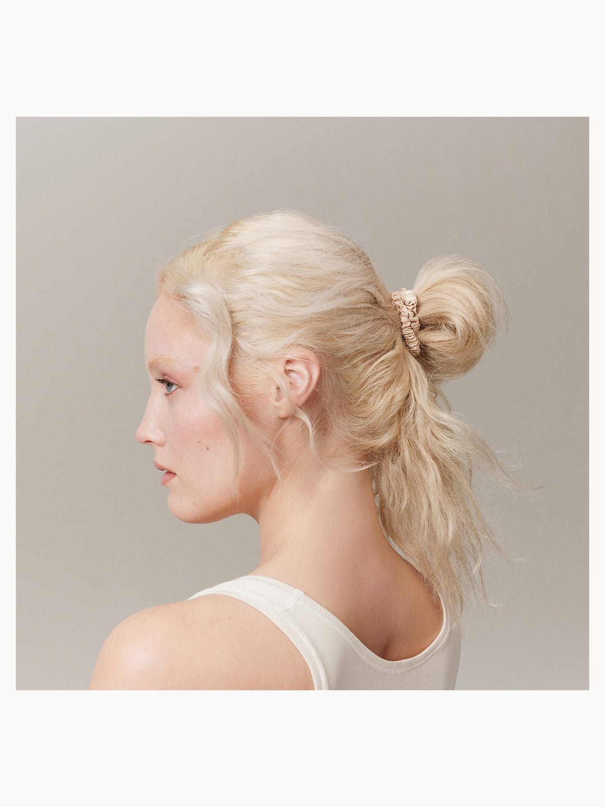 Slip Pure Silk Skinny Scrunchies - Blonde 4