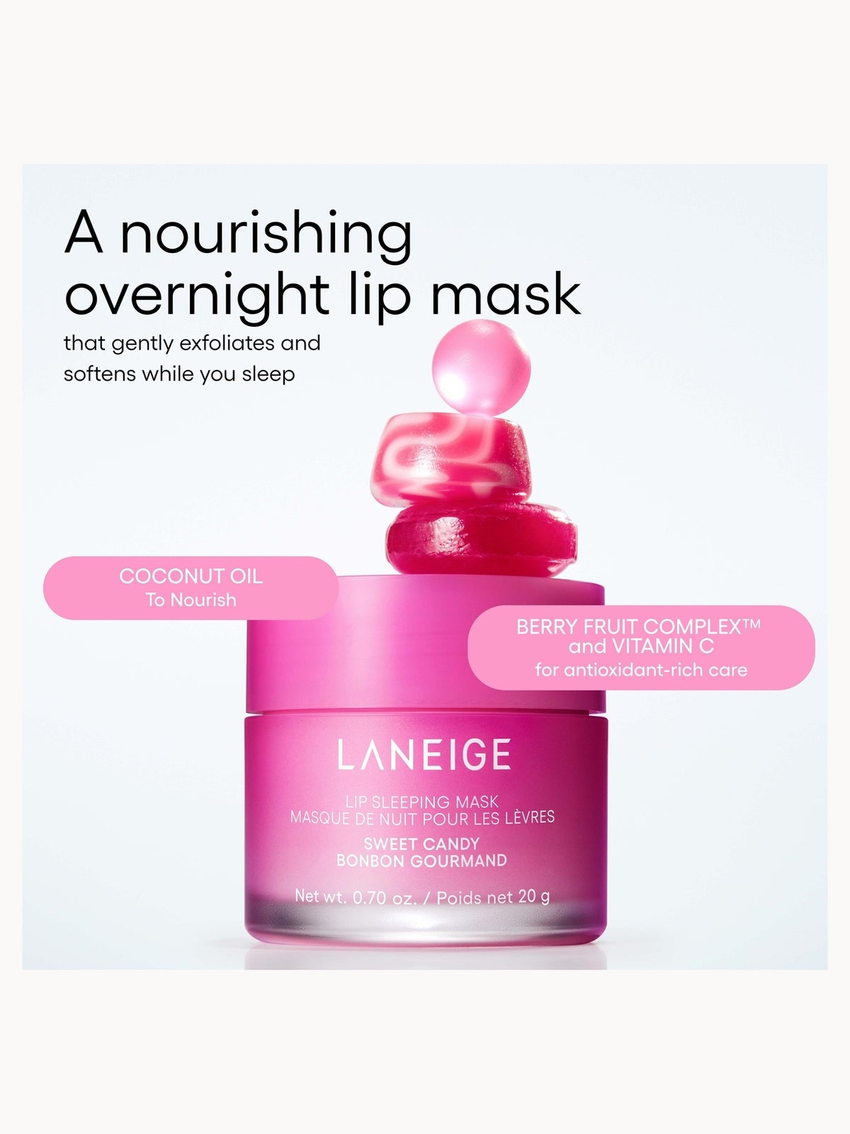 LANEIGE Lip Sleeping Mask - Sweet Candy 20g 4