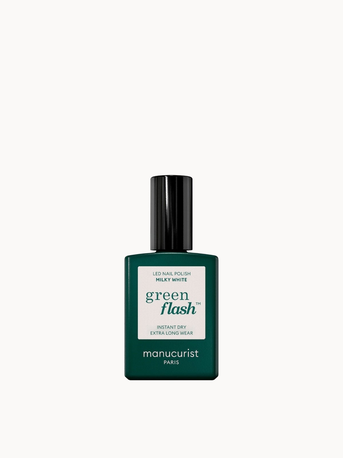 Manucurist Green Flash Varnish (Various Shades) 15ml - Milky White
