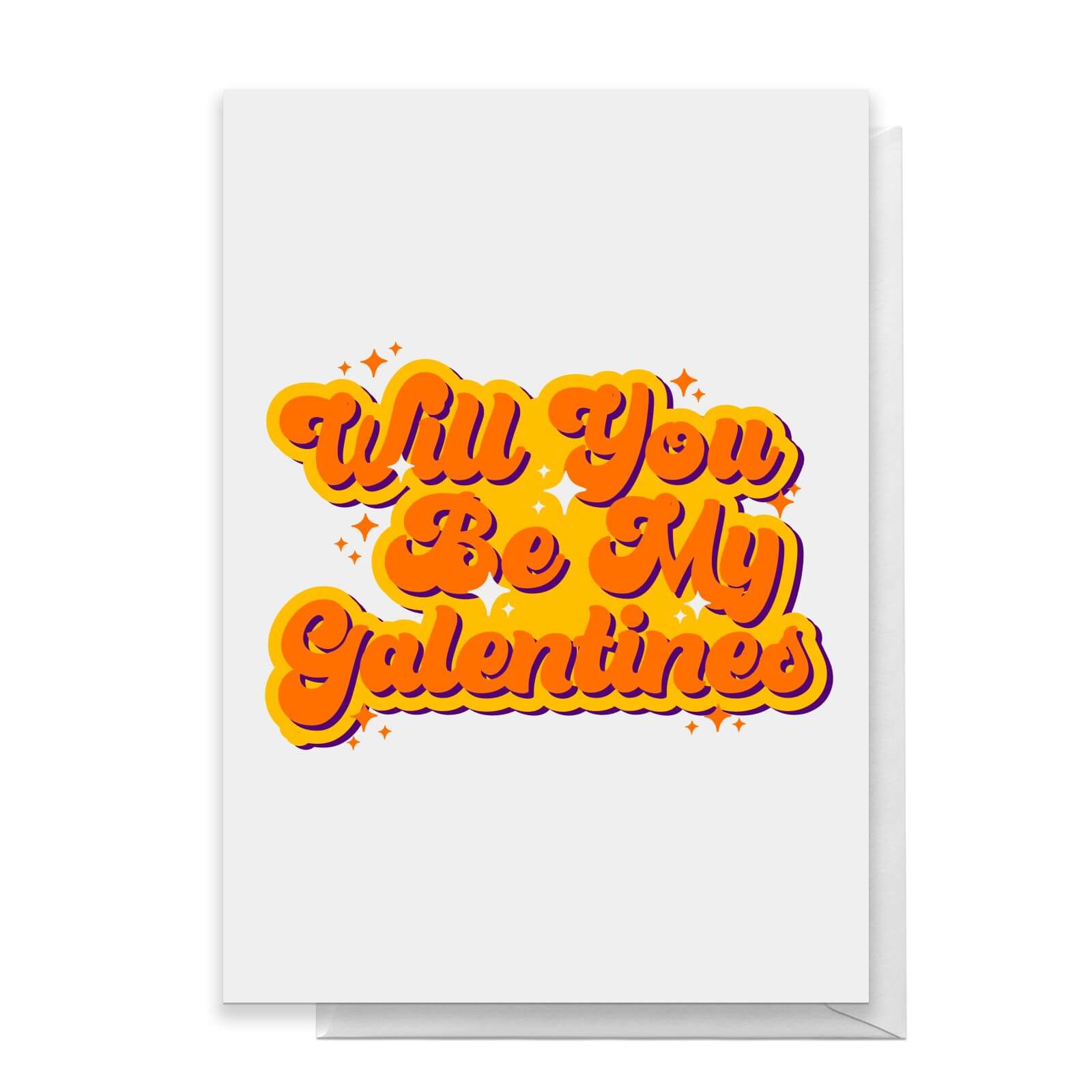 Will You Be My Galentines Greetings Card - Standard Card