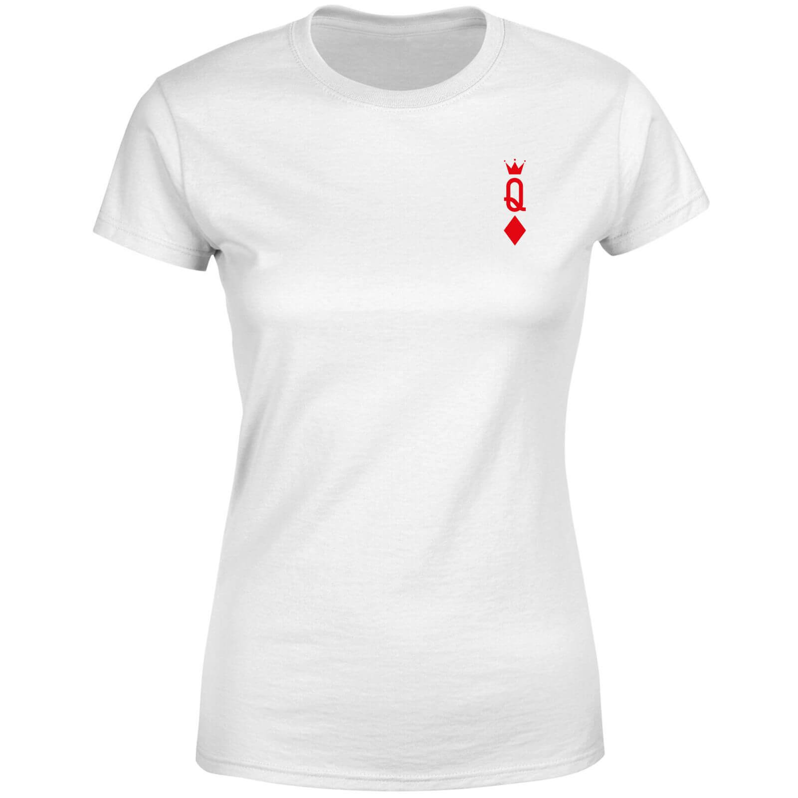 Queen Of Diamonds Women's T-Shirt - White - M - White