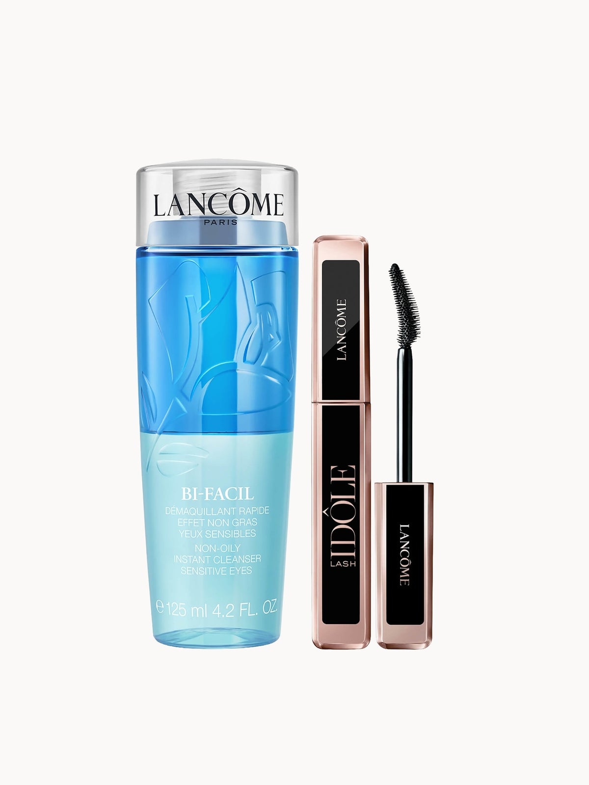 Lancôme Lash Idole and Bi-Facil Makeup Remover Routine