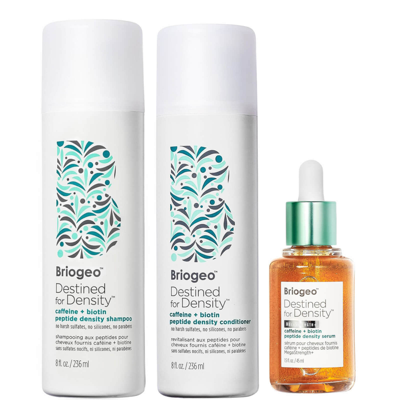 Briogeo Destined for Density Shampoo, Conditioner and Serum Set