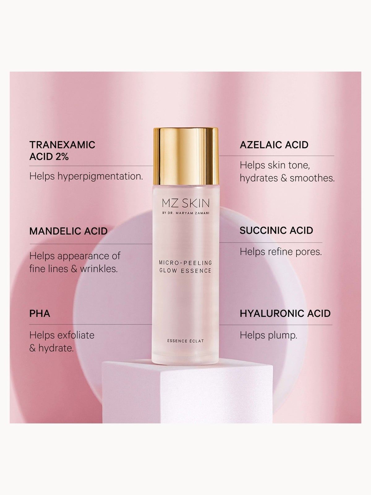 MZ Skin Micro-Peeling Glow Essence 100ml 3