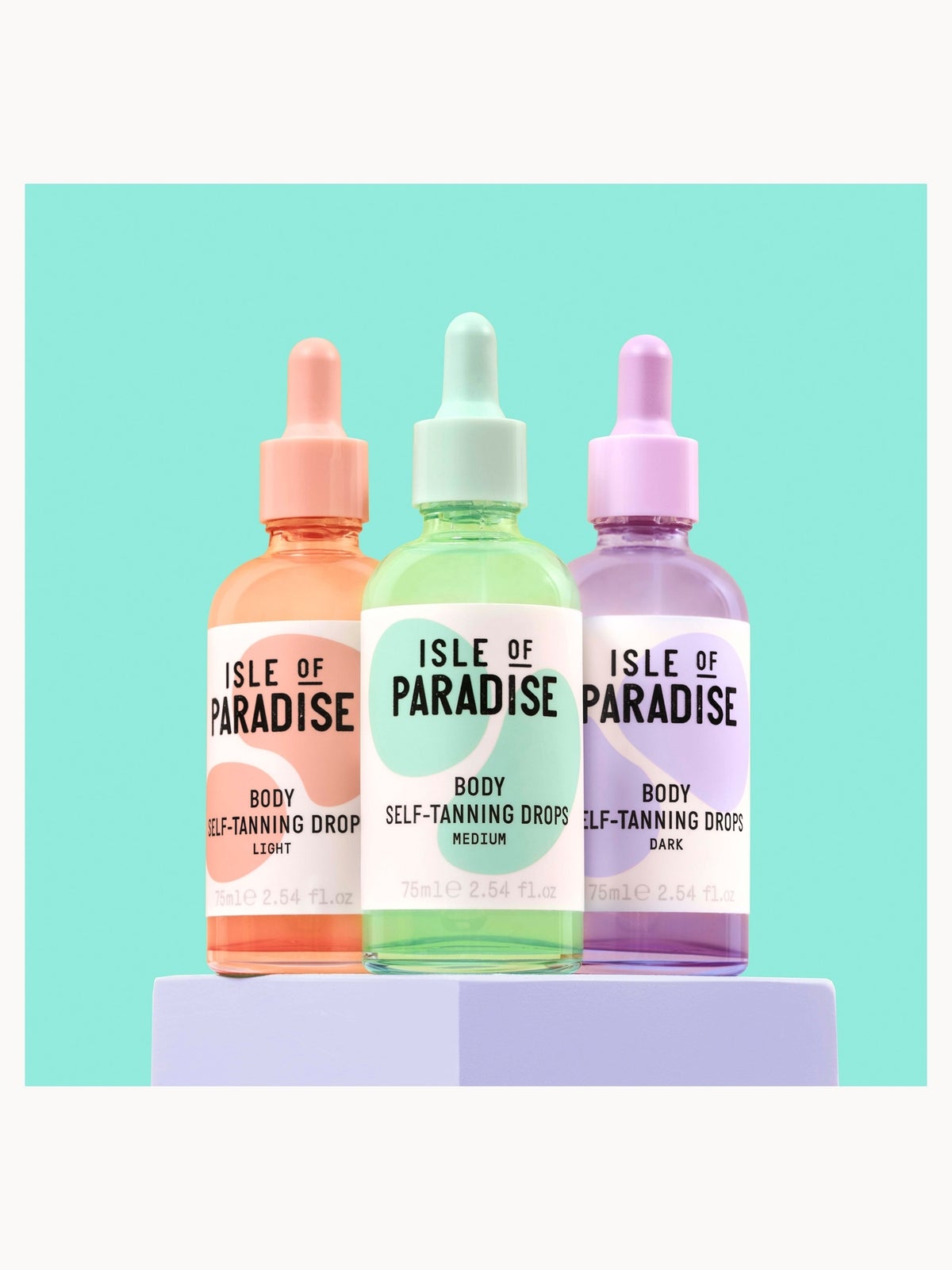 Isle of Paradise Body Drops 75ml - Dark 4