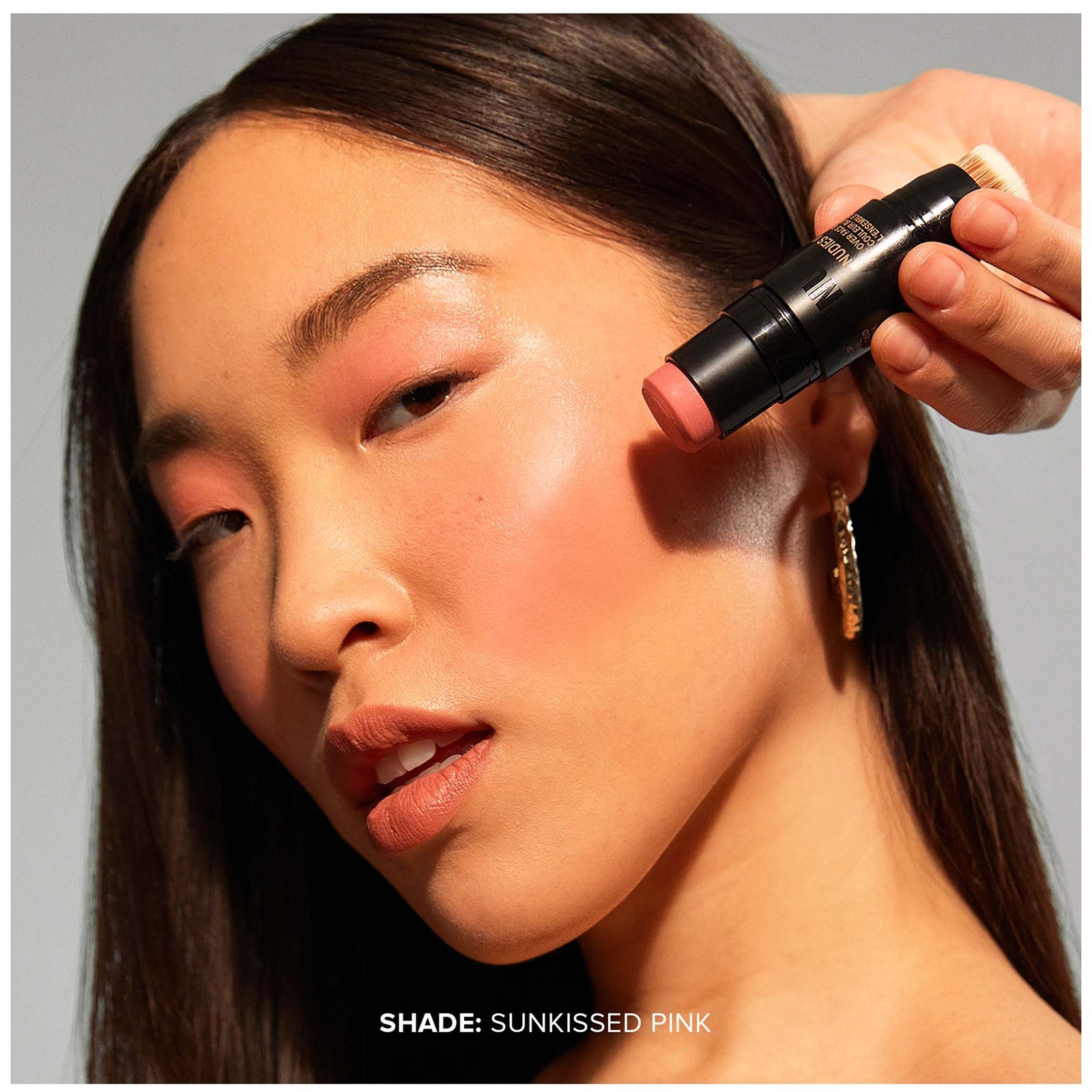 NUDESTIX Nudies Matte All Over Face Blush Colour 7g (Various Shades) - Sunkissed Pink 4
