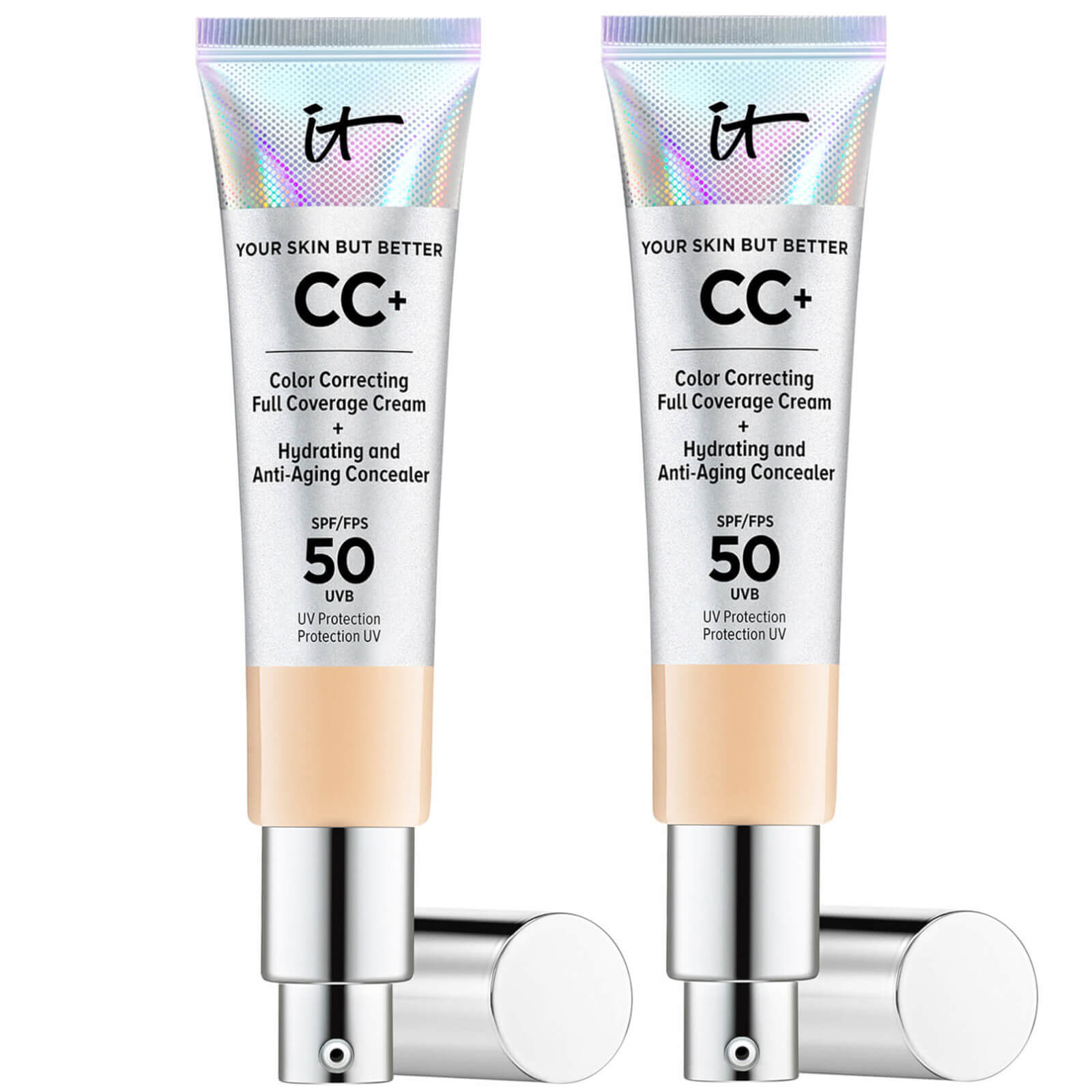 IT Cosmetics Your Skin But Better CC+Cream 32ml Duo (Various Shades) - Light