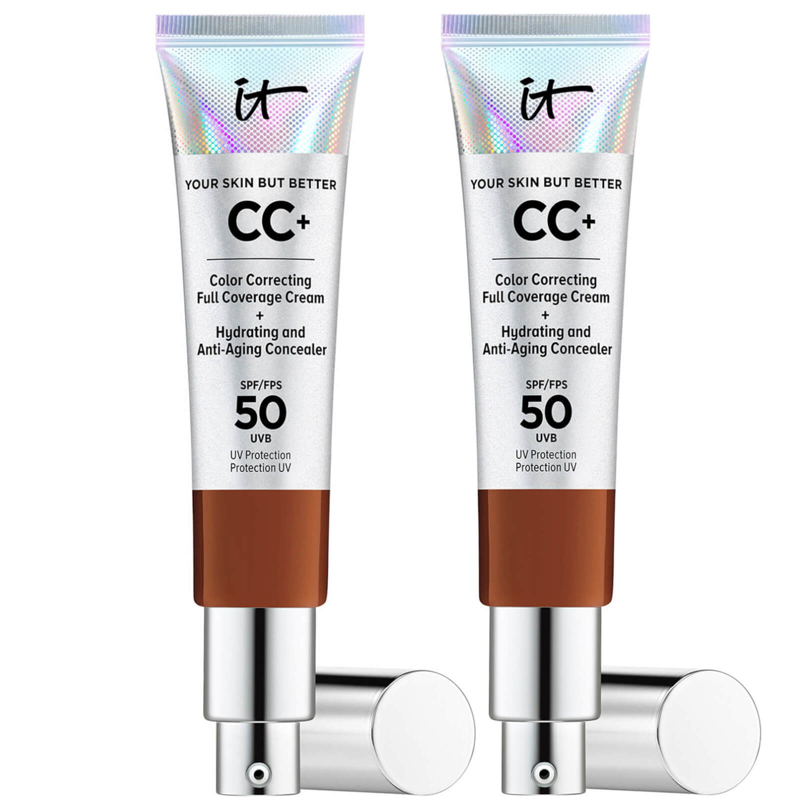 IT Cosmetics Your Skin But Better CC+Cream 32ml Duo (Various Shades) - Deep