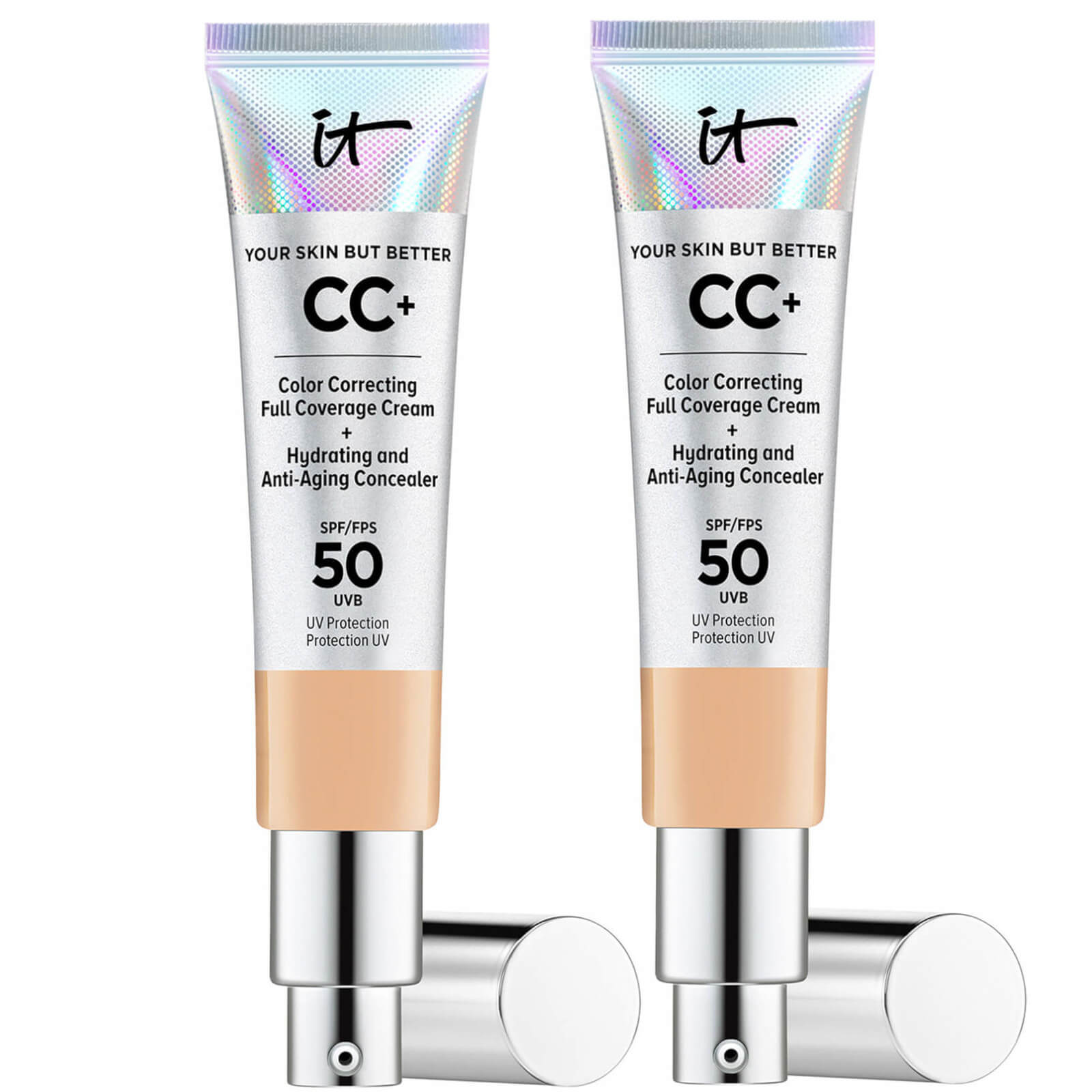 IT Cosmetics Your Skin But Better CC+Cream 32ml Duo (Various Shades) - Medium Tan