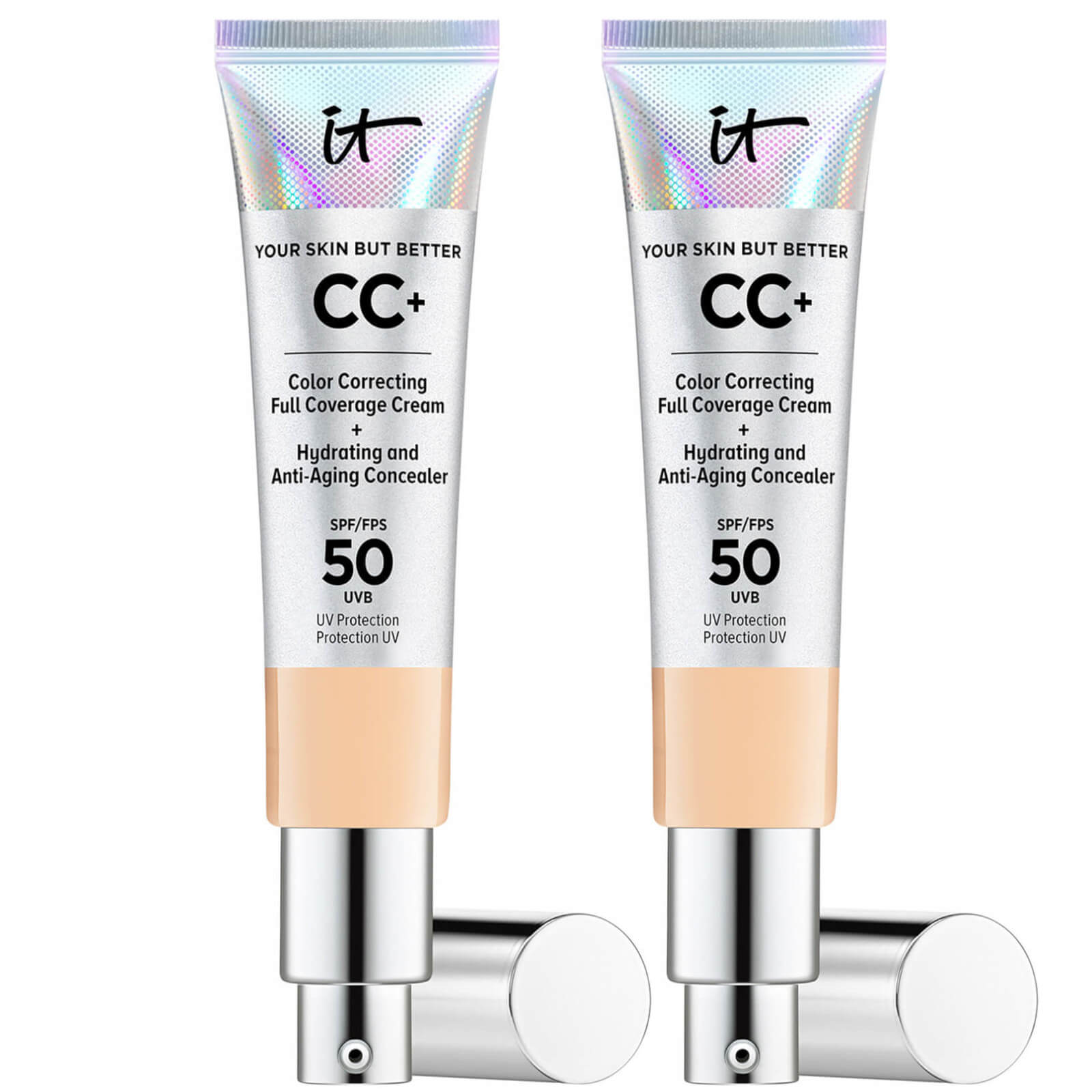 IT Cosmetics Your Skin But Better CC+Cream 32ml Duo (Various Shades) - Light Medium