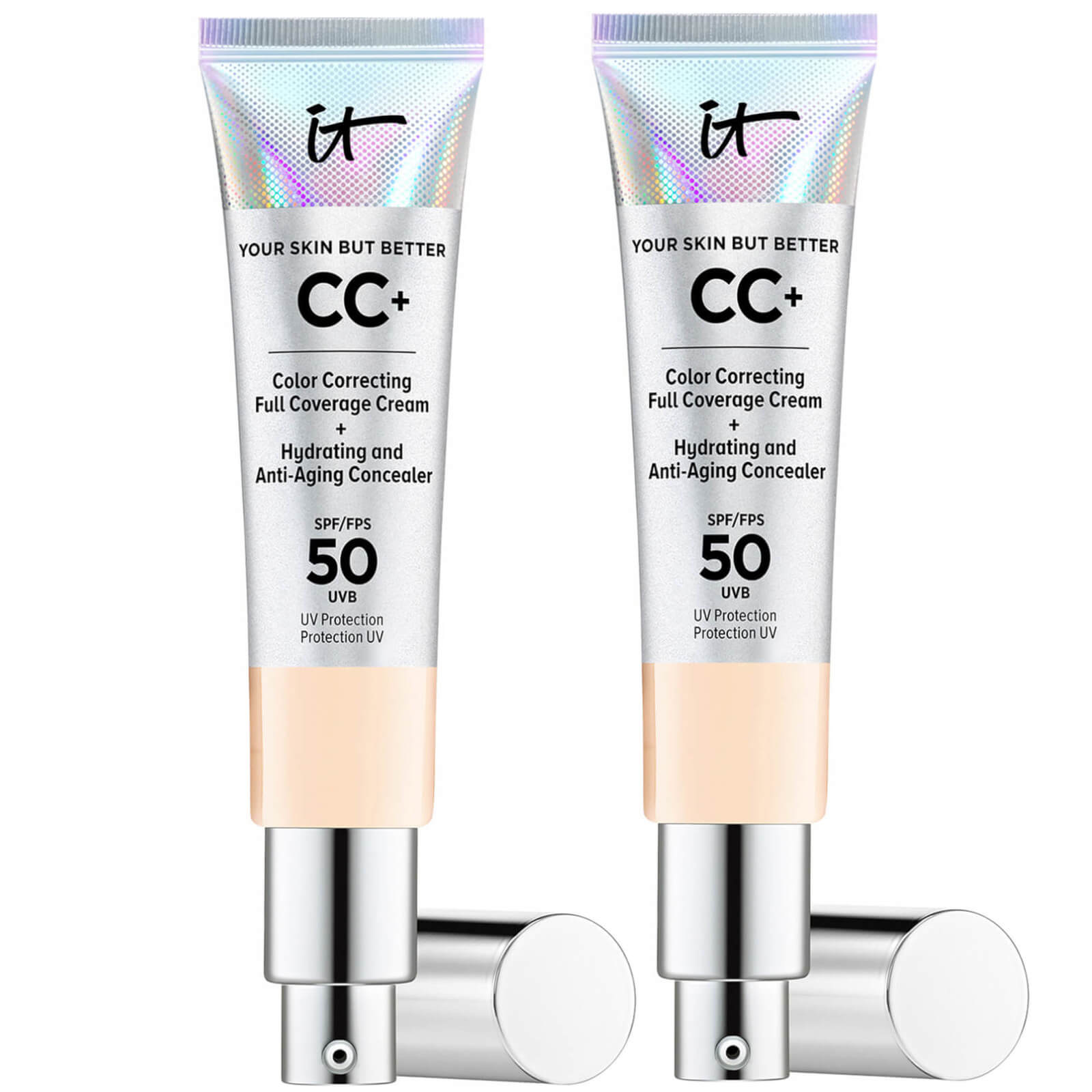 IT Cosmetics Your Skin But Better CC+Cream 32ml Duo (Various Shades) - Fair-Light