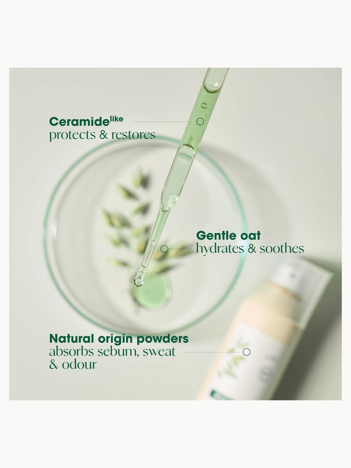 KLORANE Extra-Gentle Dry Shampoo with Oat and Ceramide LIKE for All Hair Types 50ml 4
