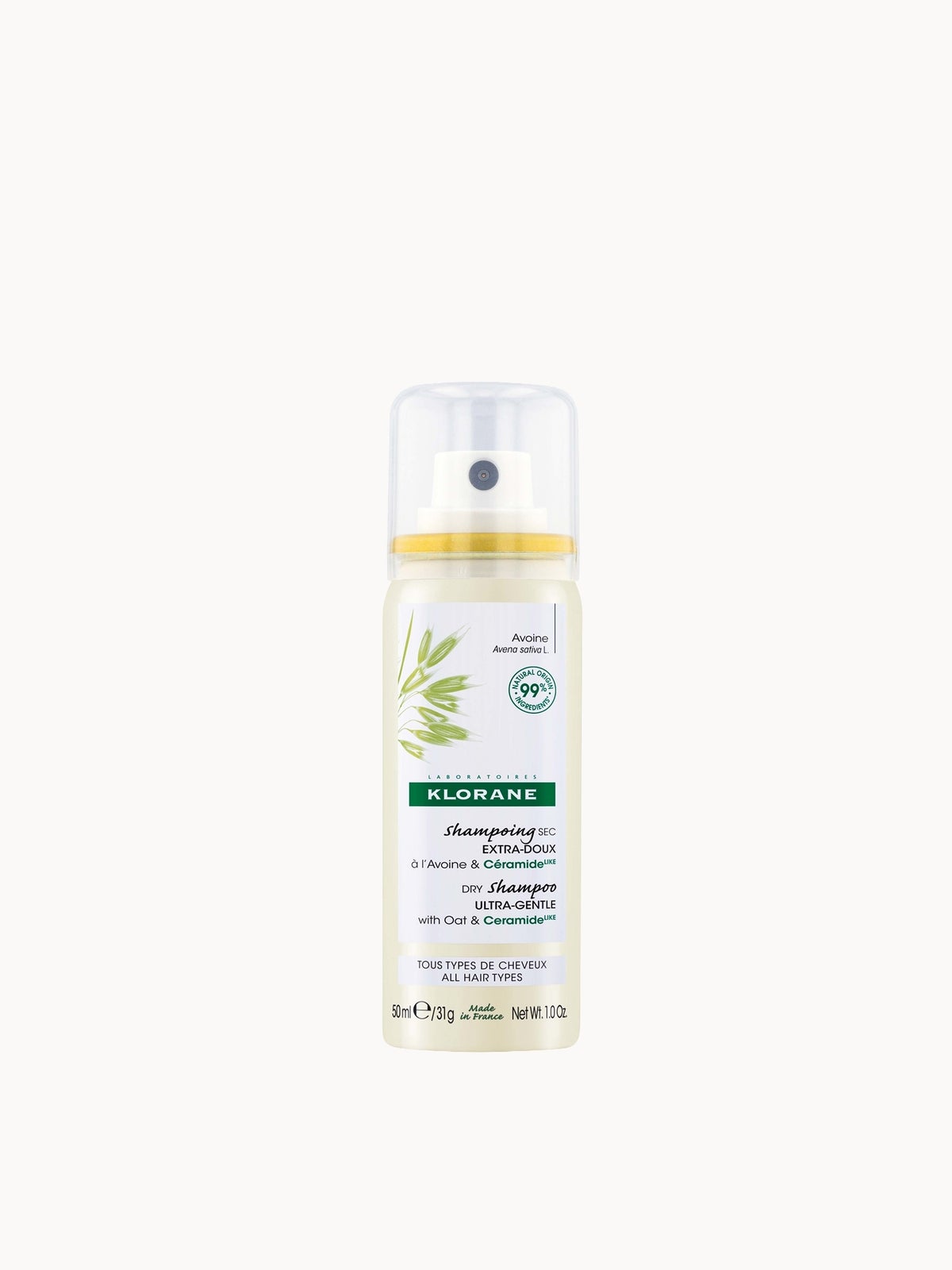 KLORANE Extra-Gentle Dry Shampoo with Oat and Ceramide LIKE for All Hair Types 50ml