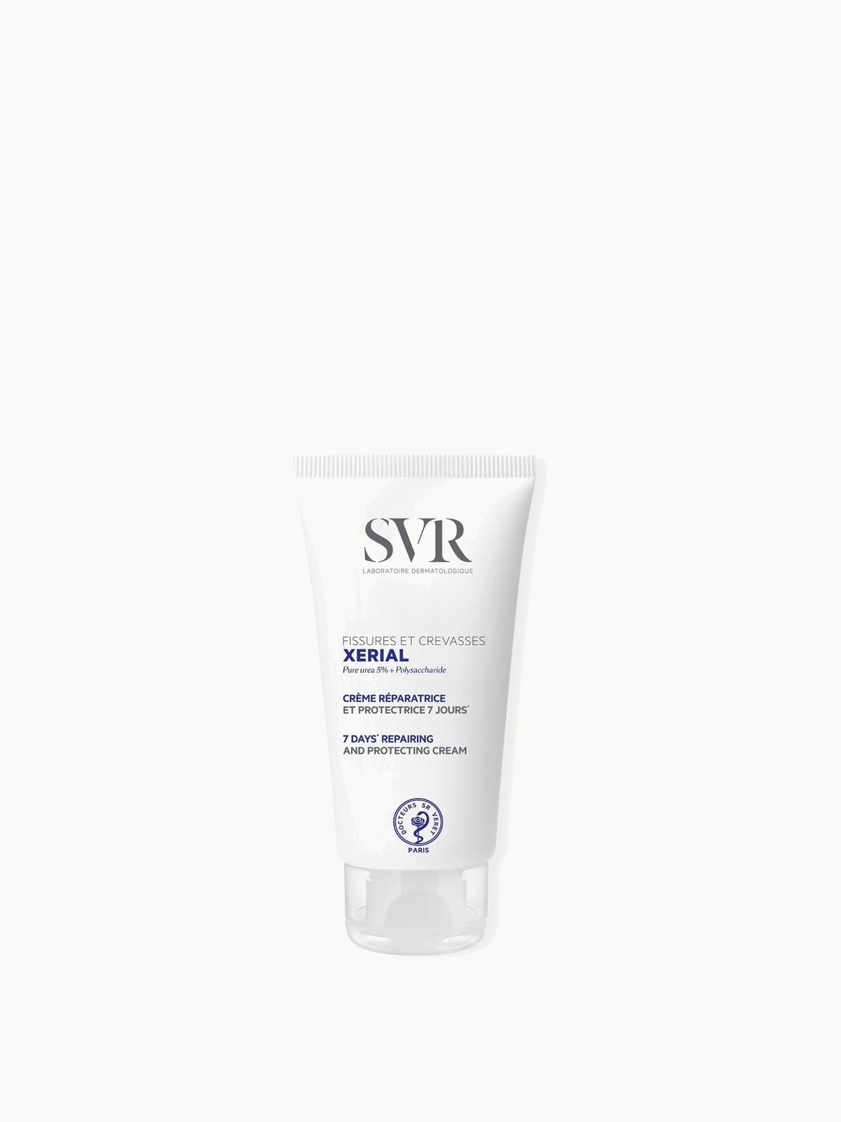 SVR XERIAL Cracked Hand & Foot Cream for Split Heels and Damaged, Sore, Hard-Working Feet, 50ml