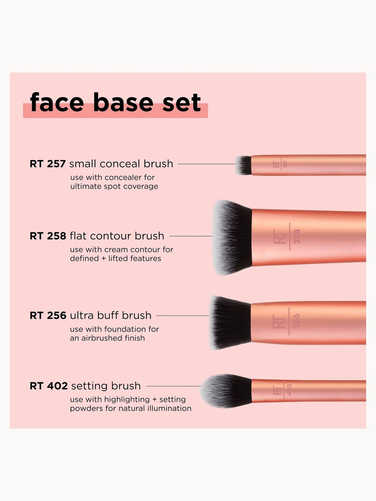 Real Techniques Face Base Set 4