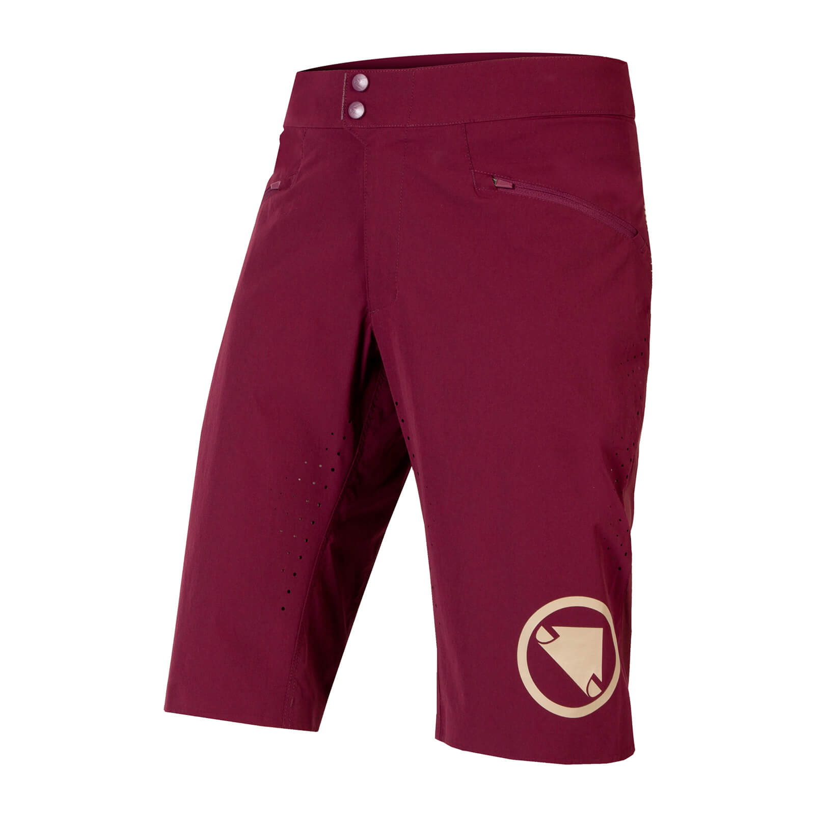 Endura Men's SingleTrack Lite Shorts - Aubergine | Extra 10% off first order.