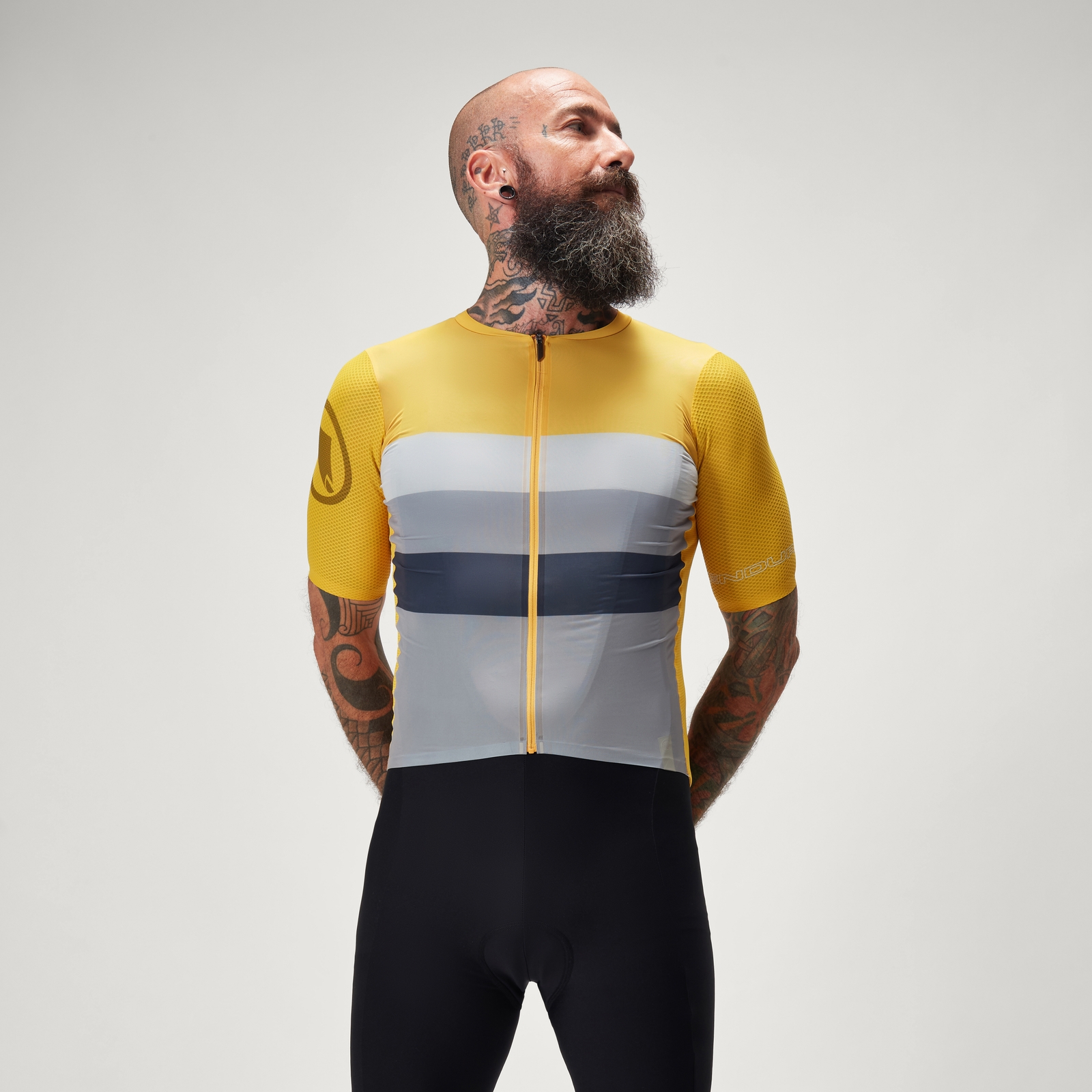 Endura Men's Pro SL Race S/S Jersey - Mustard Yellow | Extra 10% off first order.